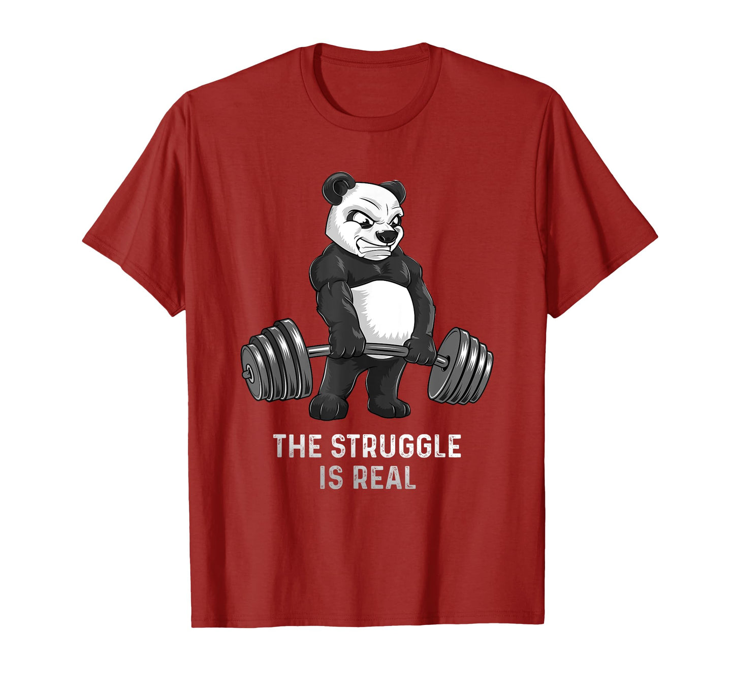 Panda Bear Deadlift SHIRT Powerlifter Funny Bodybuilding T-Shirt