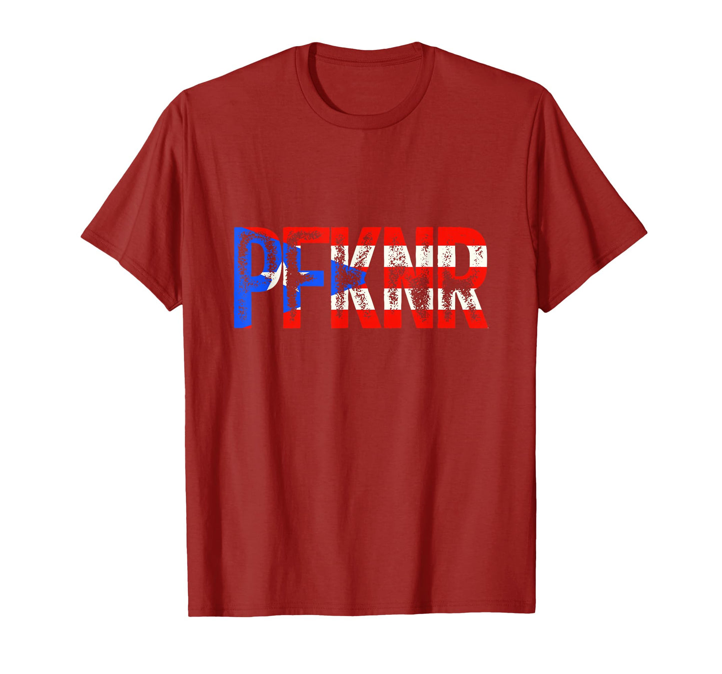 PFKNR Vintage Flag of Puerto Rico Boricua Root Home T-Shirt