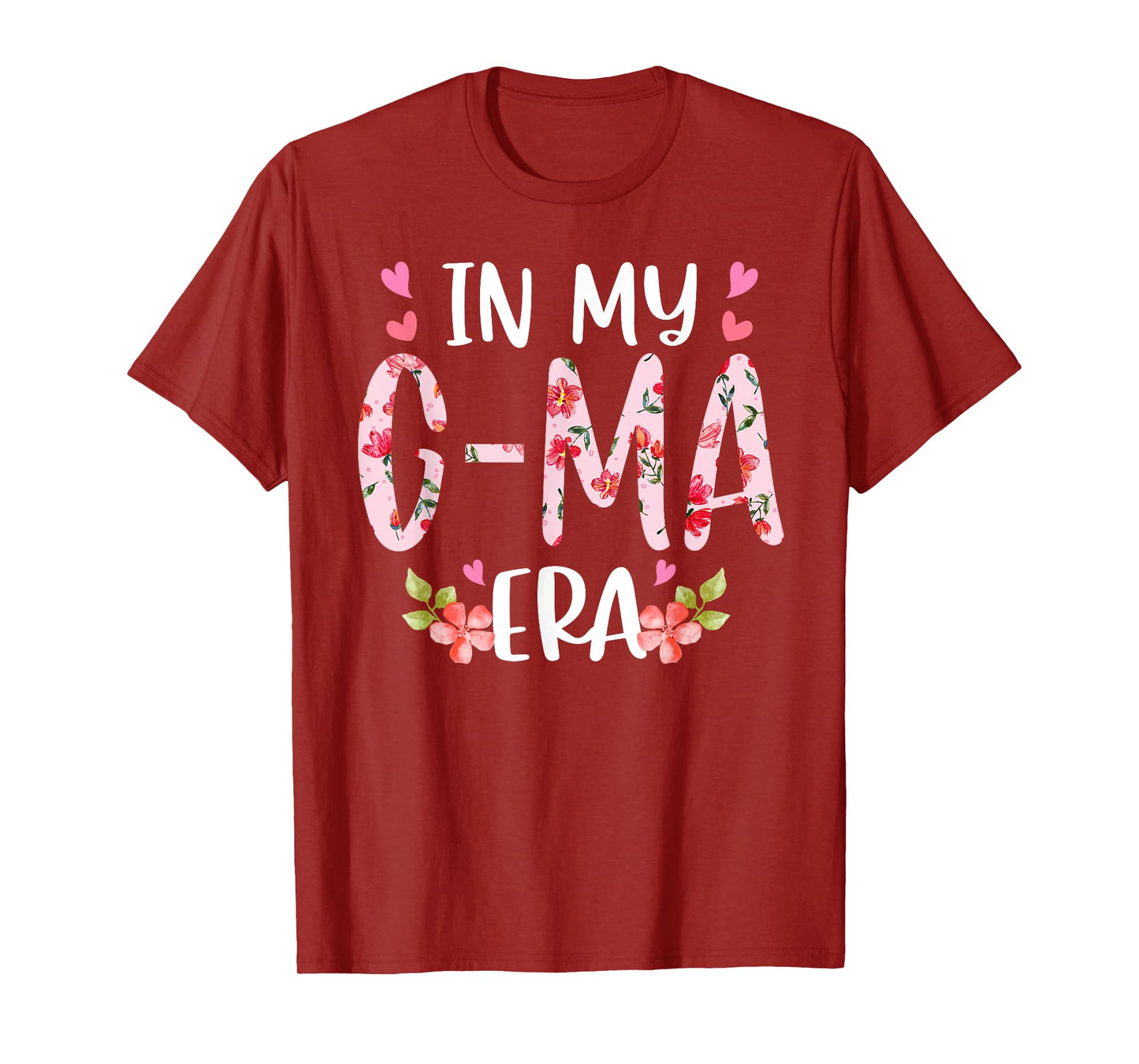 In My G-ma Era Floral Mother's Day Flower Girly Women T-Shirt