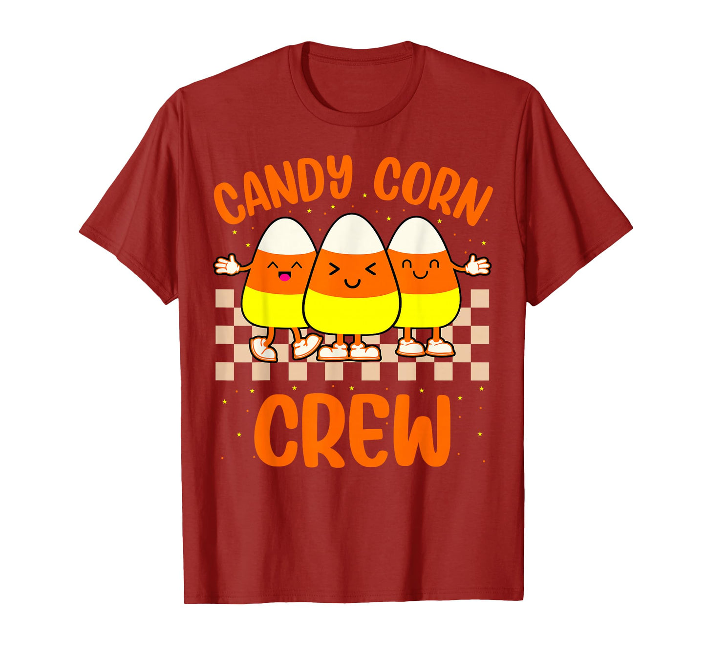Candy Corn Crew Halloween Costume Family Friends Matching T-Shirt