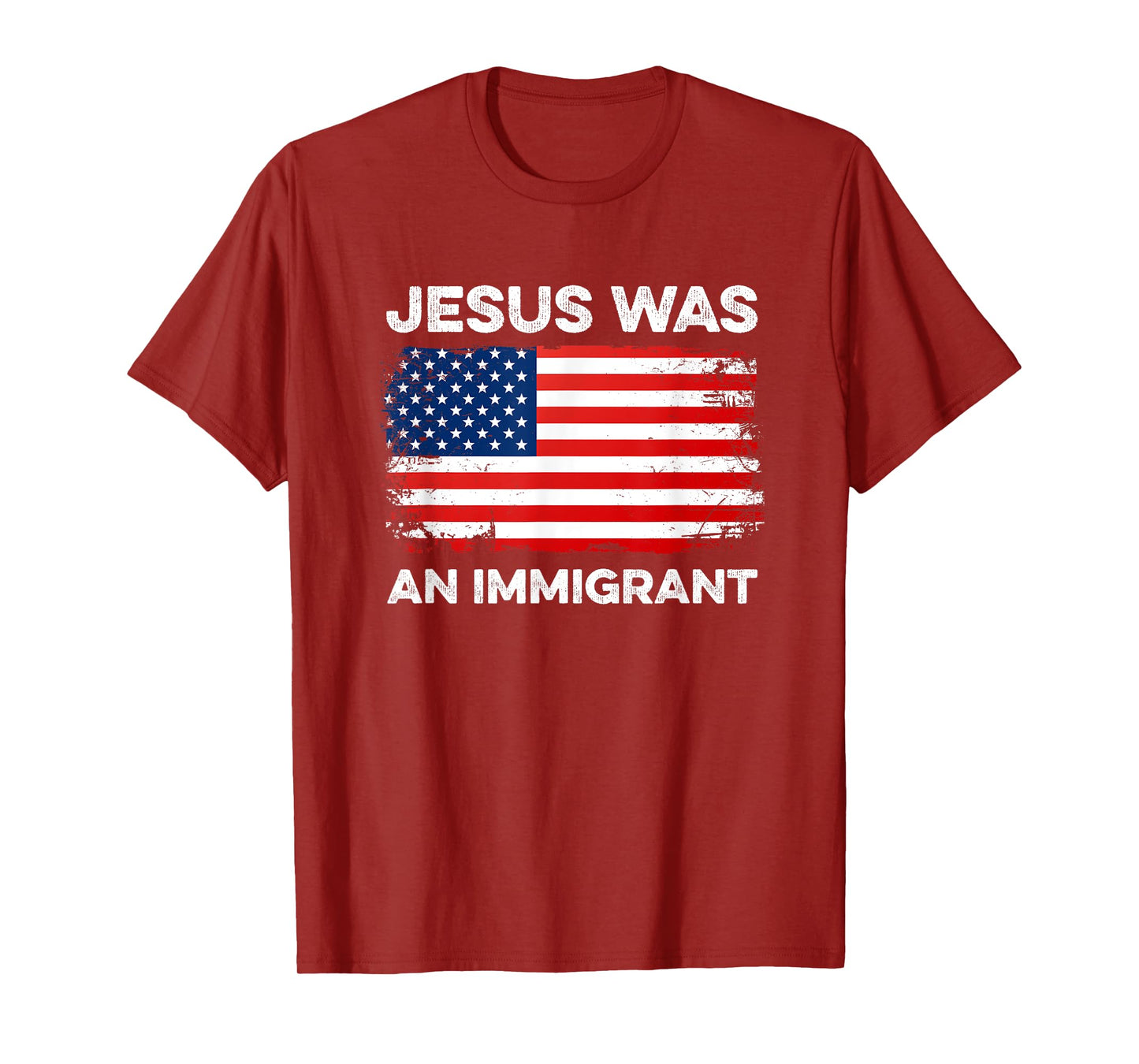Jesus Was An Immigrant Immigration Rights Immigrants Migrant T-Shirt