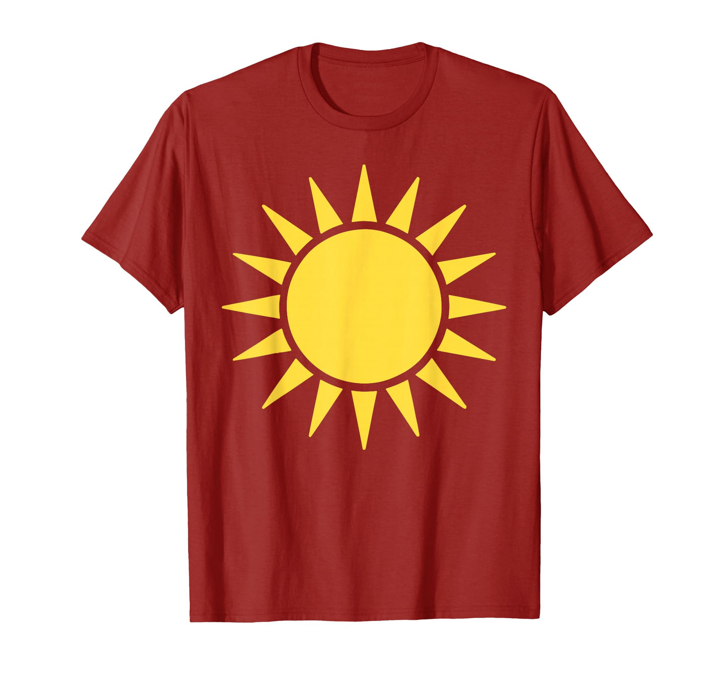 Sun Shirt Adult Kids Men Women Sun Costume T-Shirt