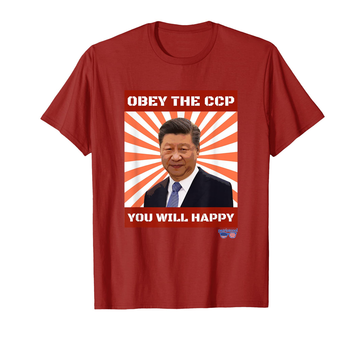 Obey The CCP Sarcastic Slogan T-Shirt