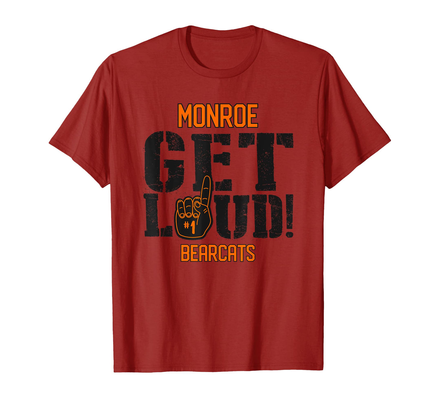 Monroe High School GET LOUD Bearcats T-Shirt