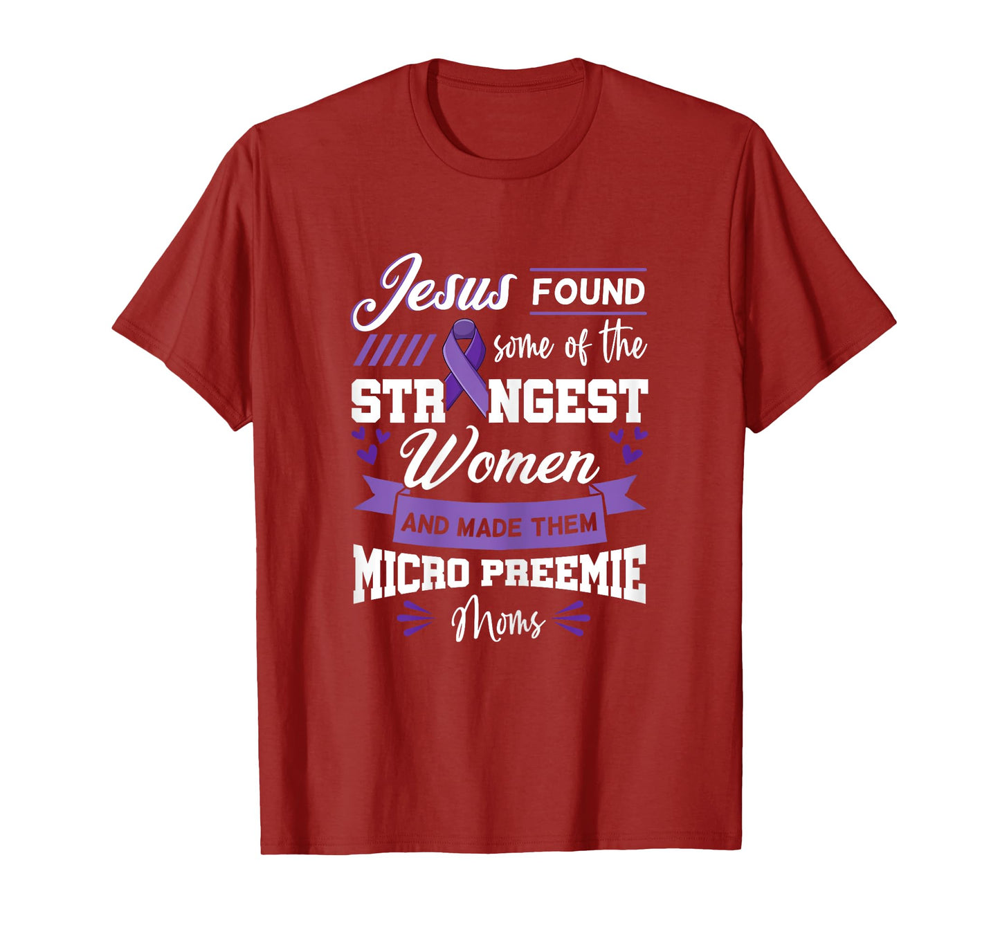 Micro Preemie NICU Preterm Birth Nurse Awareness Quotes T-Shirt