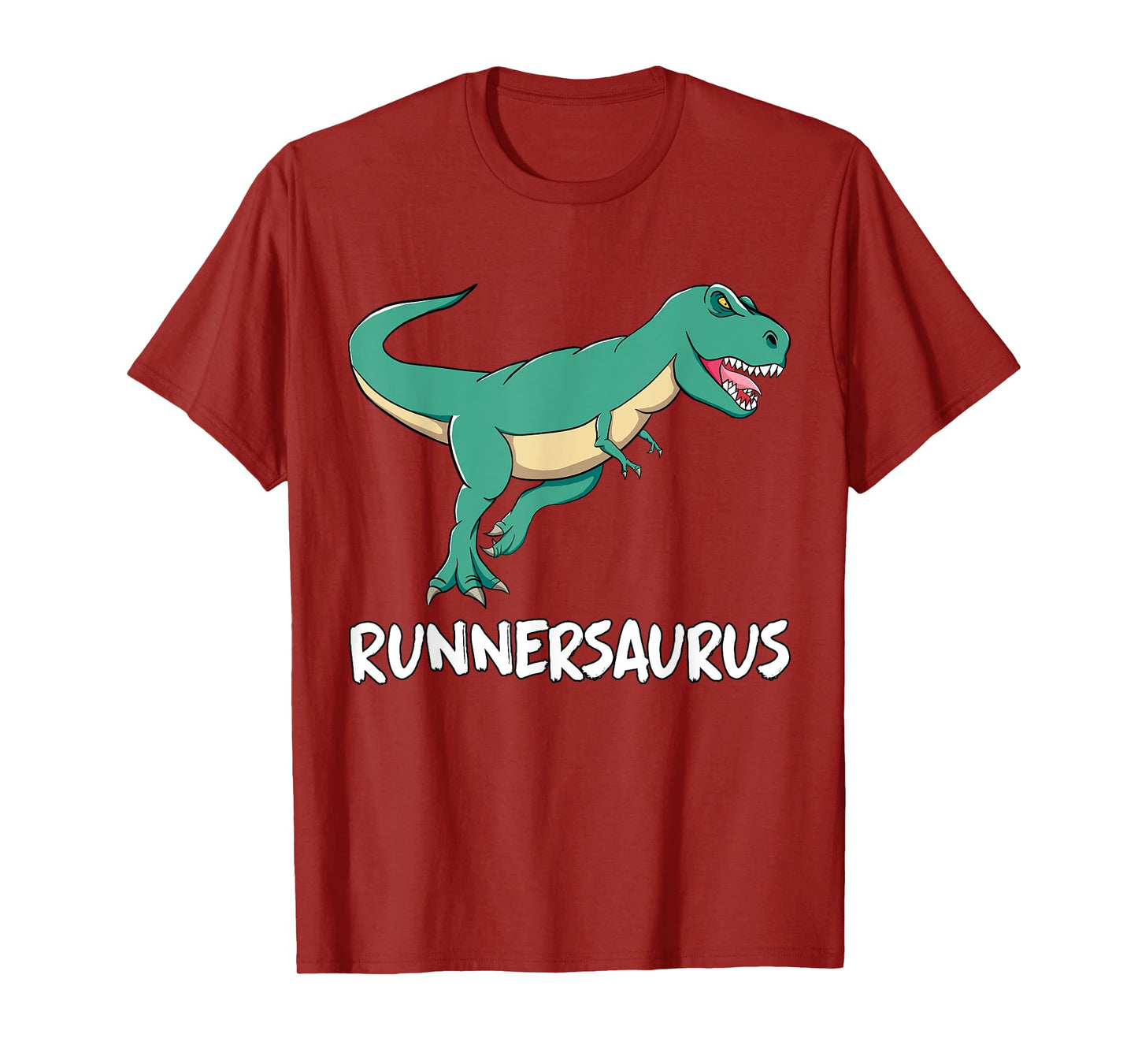 Dinosaur T-Rex Dino Funny Exercise Cardio Running Motivation T-Shirt