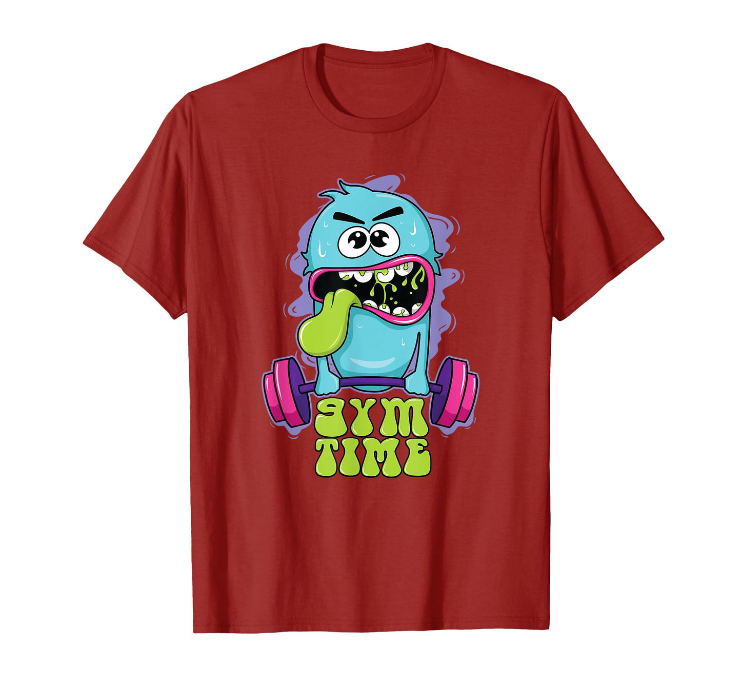 Funny Cute Fitness Gym Workout Sport for Boys Girl Kids T-Shirt