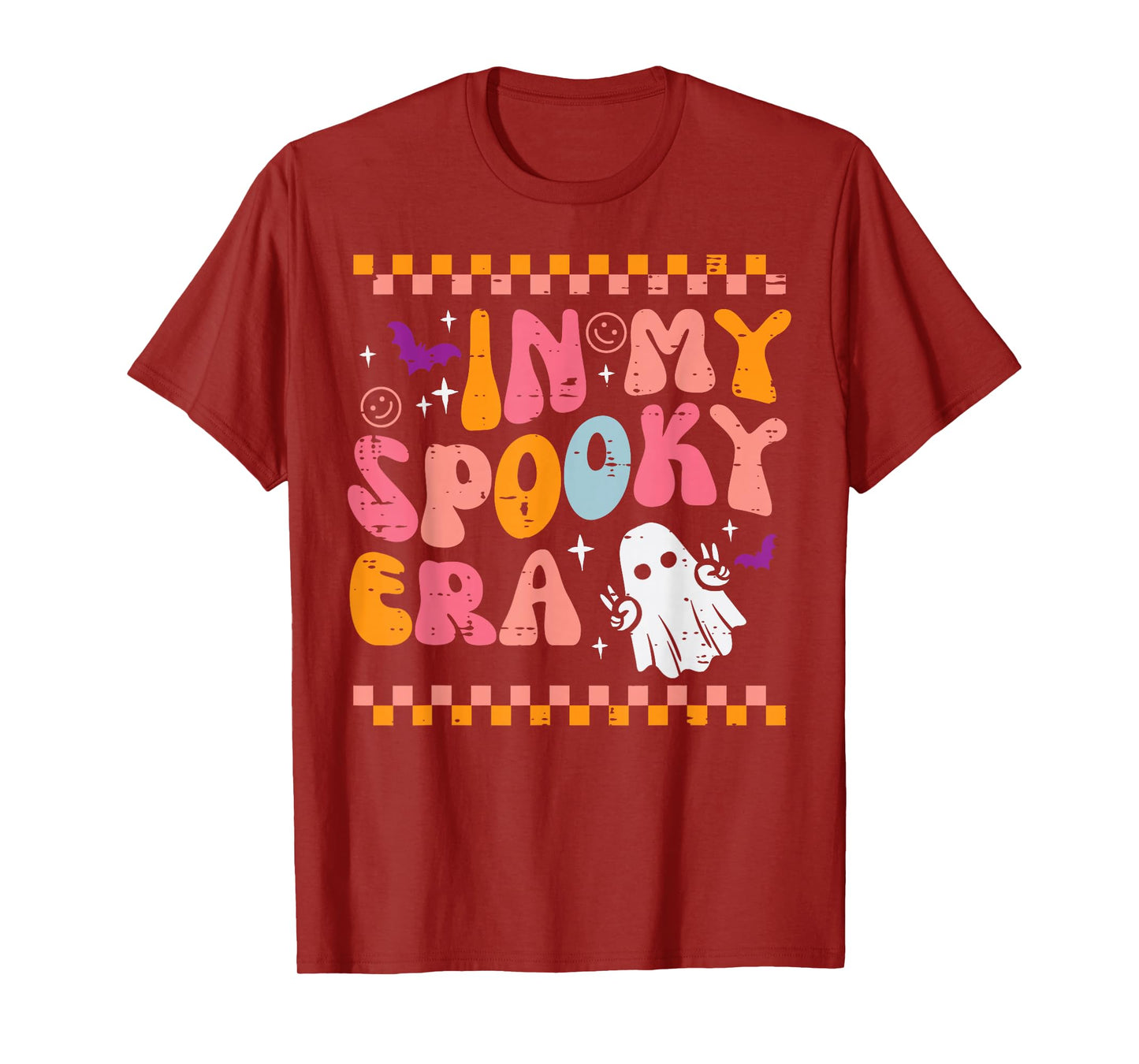 Halloween My Spooky Era Retro Costume Groovy Men Women Kids T-Shirt