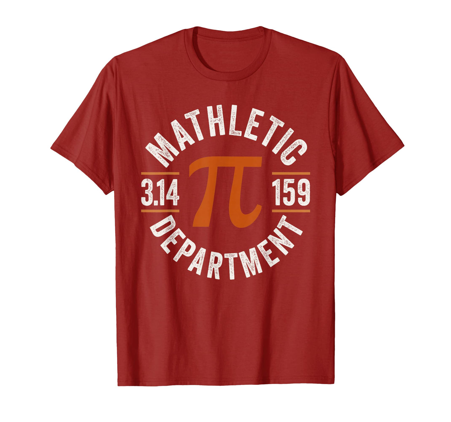 Pi Shirt Teacher Mathletic Department Vintage 3.14 Pi day T-Shirt