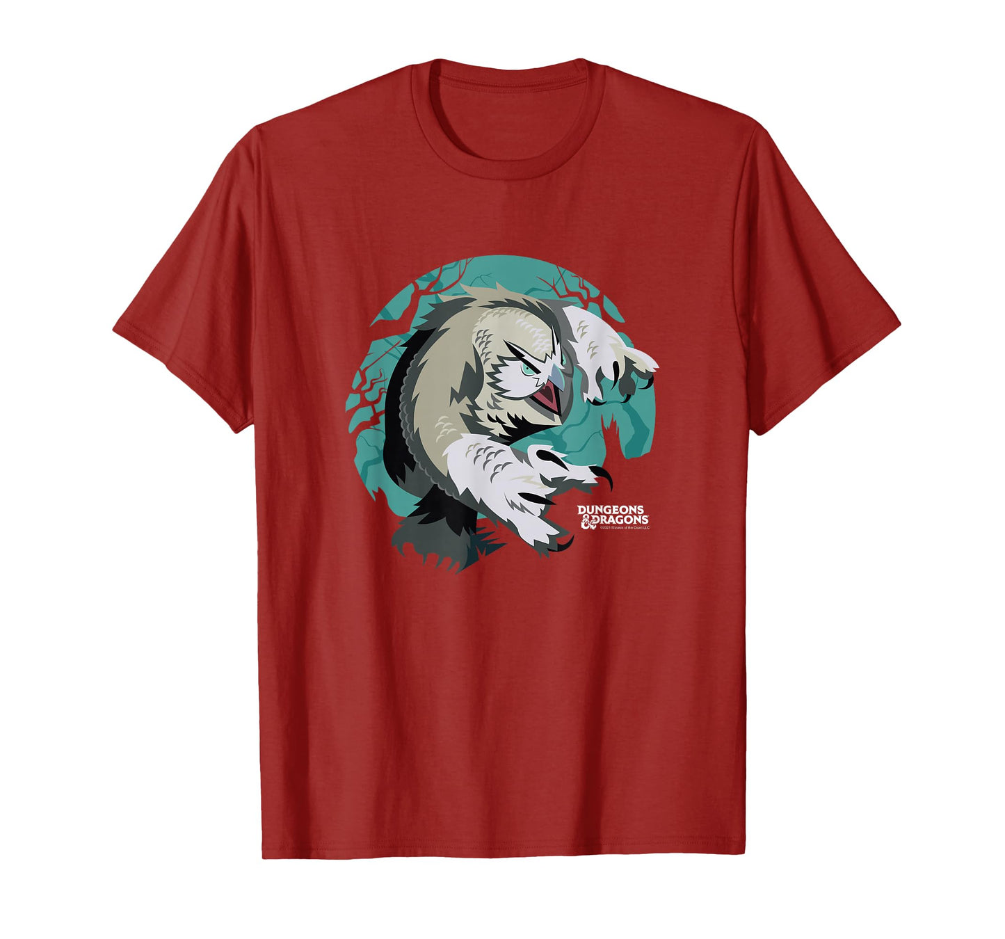 Dungeons & Dragons Owlbear Monster Woods Logo T-Shirt