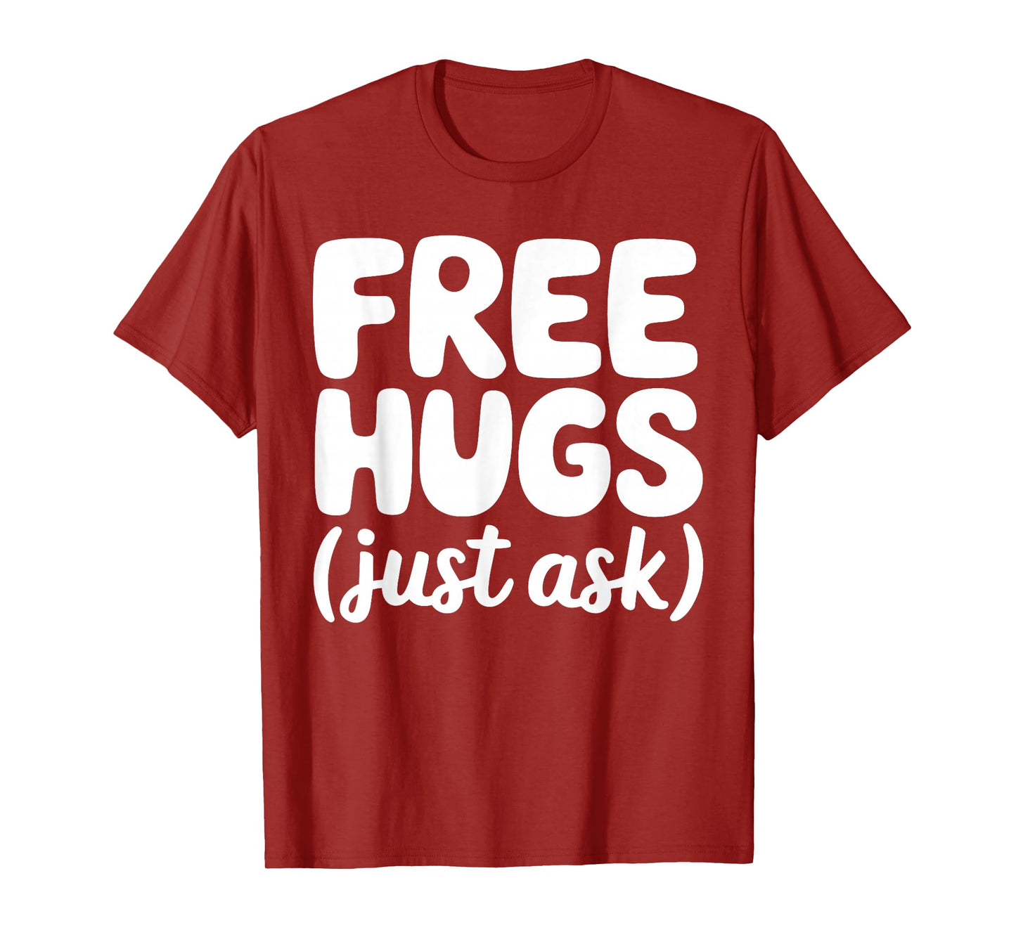Hugs for Free Just Ask Unity Day Orange T-Shirt