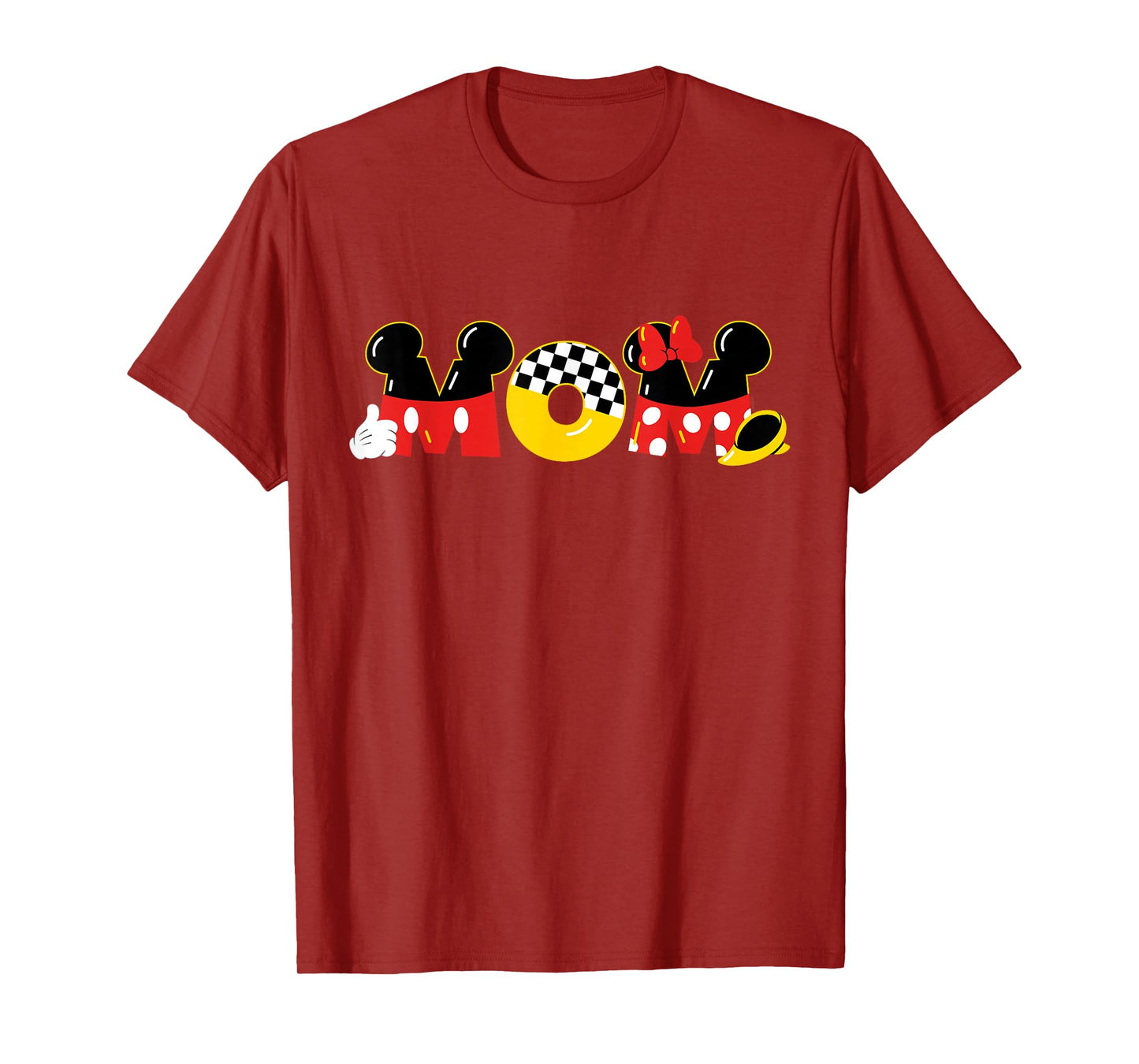 Disney Mickey Mouse & Minnie Mouse Mom Mother’s Day Birthday T-Shirt