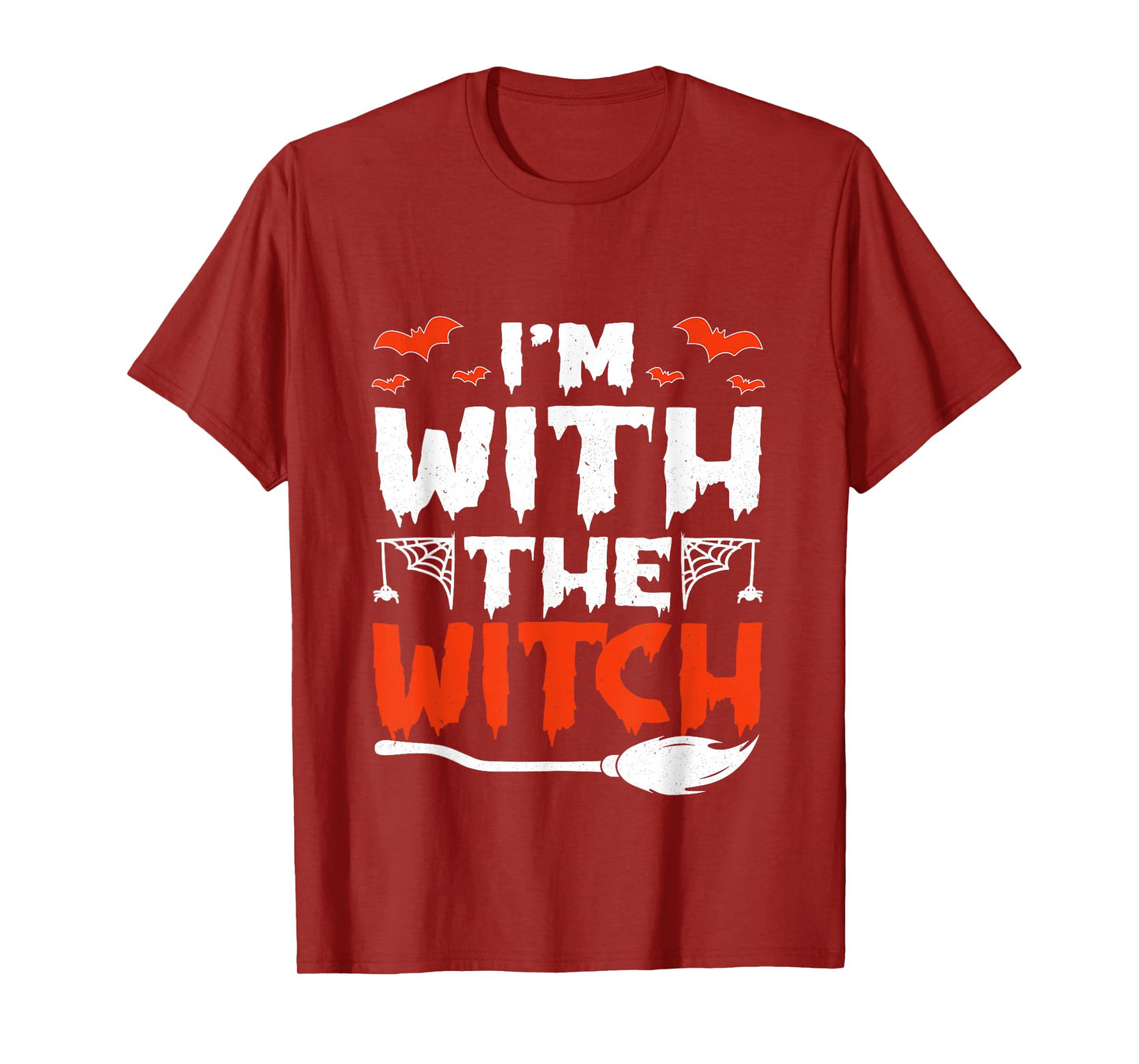 I'm with The Witch Funny Halloween Costume T-Shirt