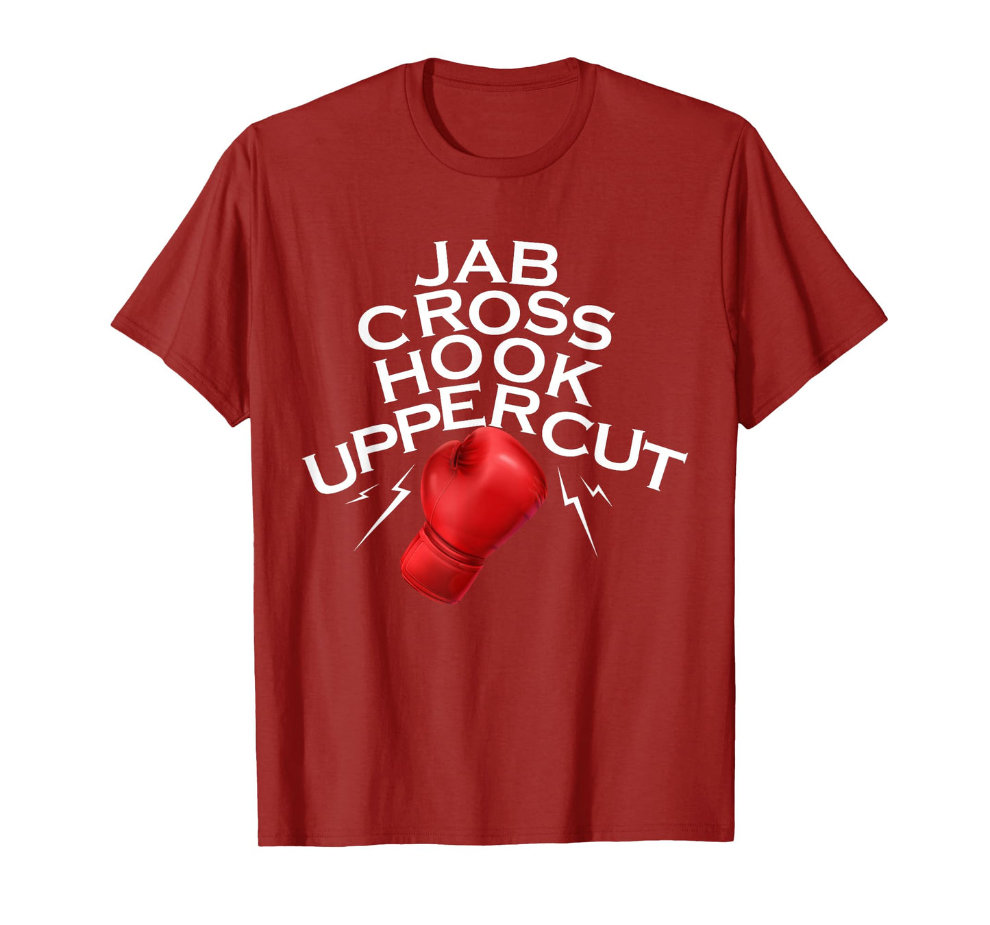 Jab Cross Hook Uppercut Boxer Funny Boxing Training MMA Gym T-Shirt