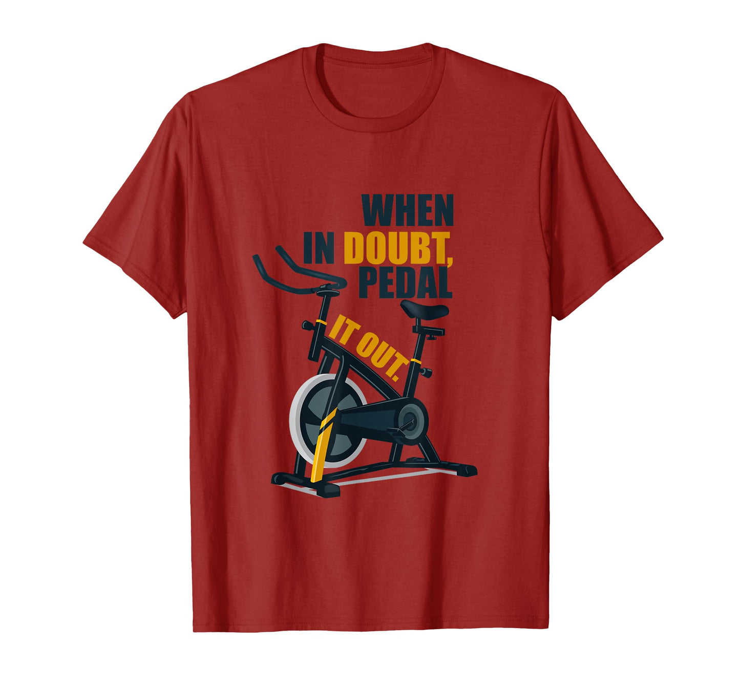 Spinning Class Saying Gym Workout Fitness T-Shirt