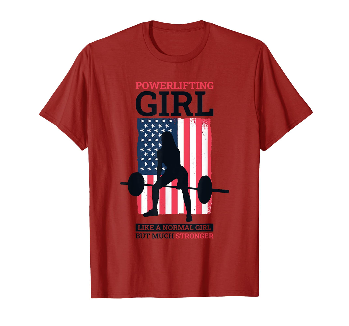 Powerlifter Girl Design for Powerlifting Girls T-Shirt