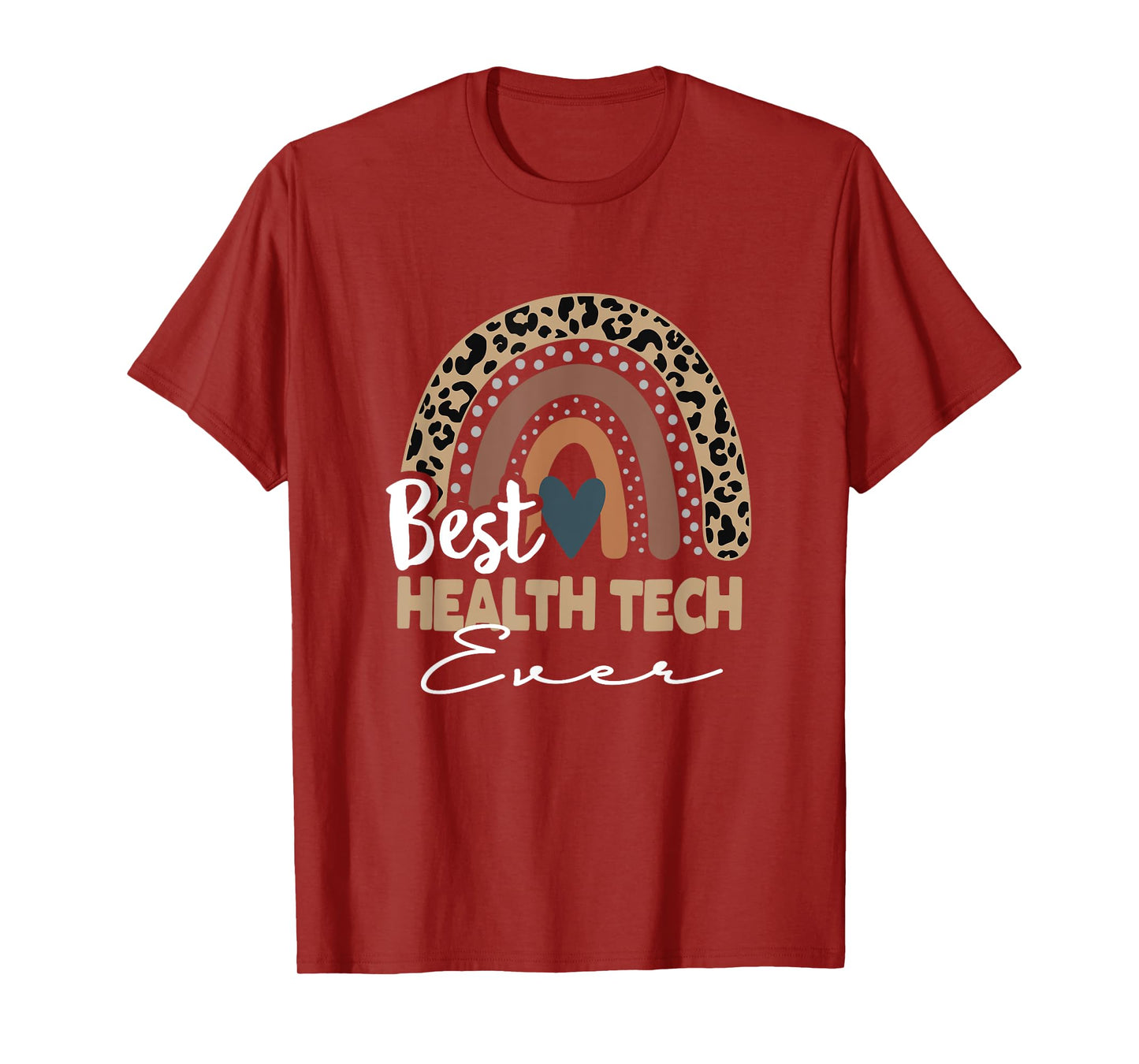 Back To School Boho Rainbow, Health Tech T-Shirt