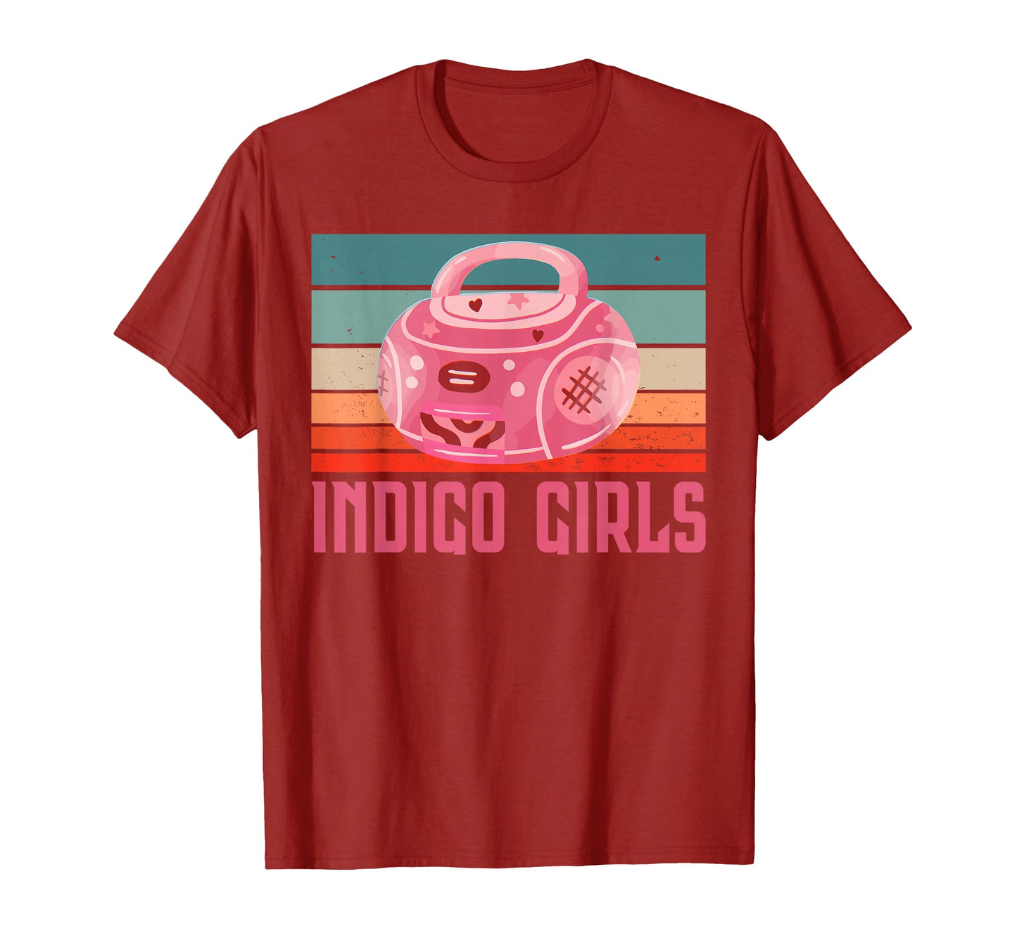 Indigo Girls Vintage Boombox T-Shirt