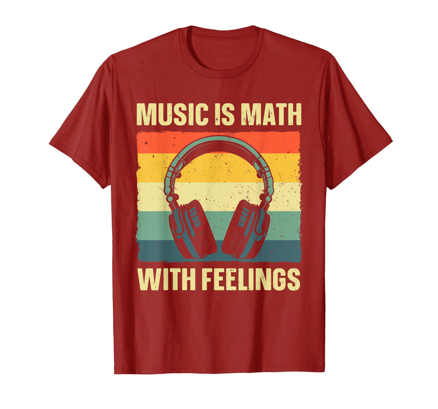 Funny Music Art For Men Women Music Teacher Themed Gag Music T-Shirt