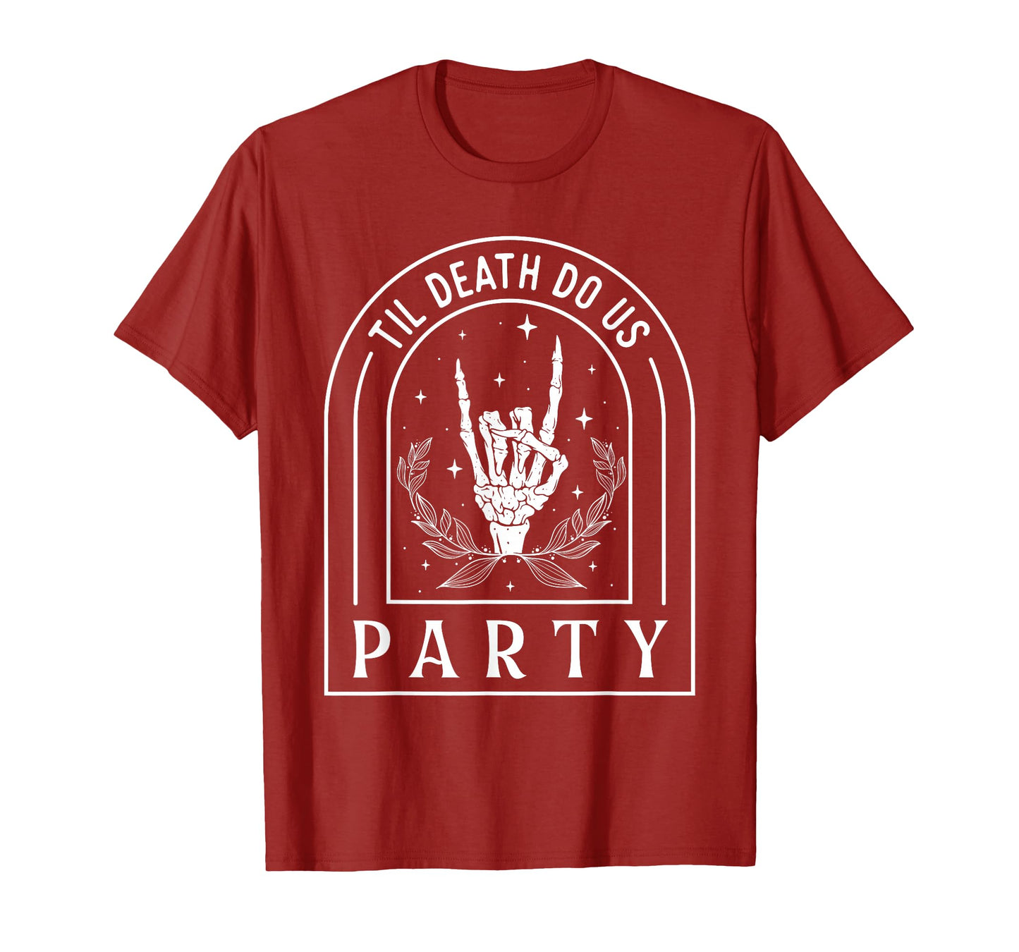 Til Death Do Us Party - Halloween Bachelor Bachelorette T-Shirt