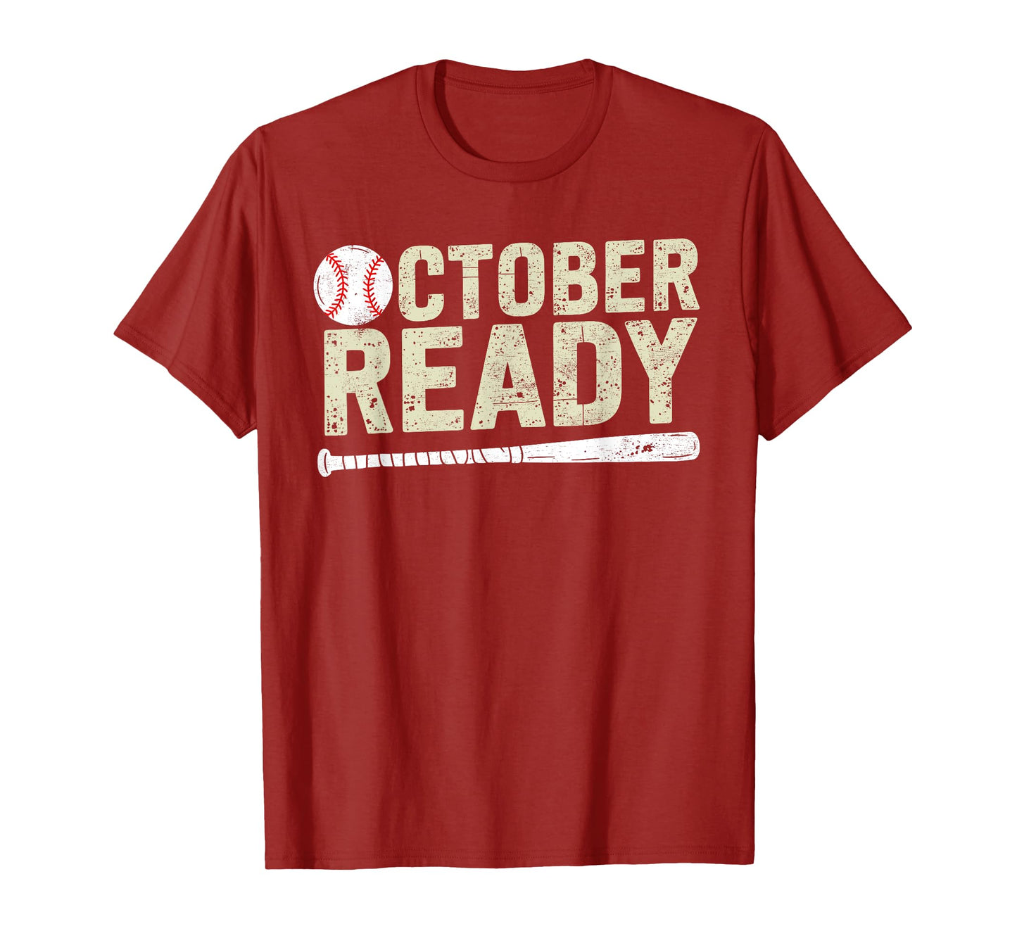 October ready baseball Playoff T-Shirt