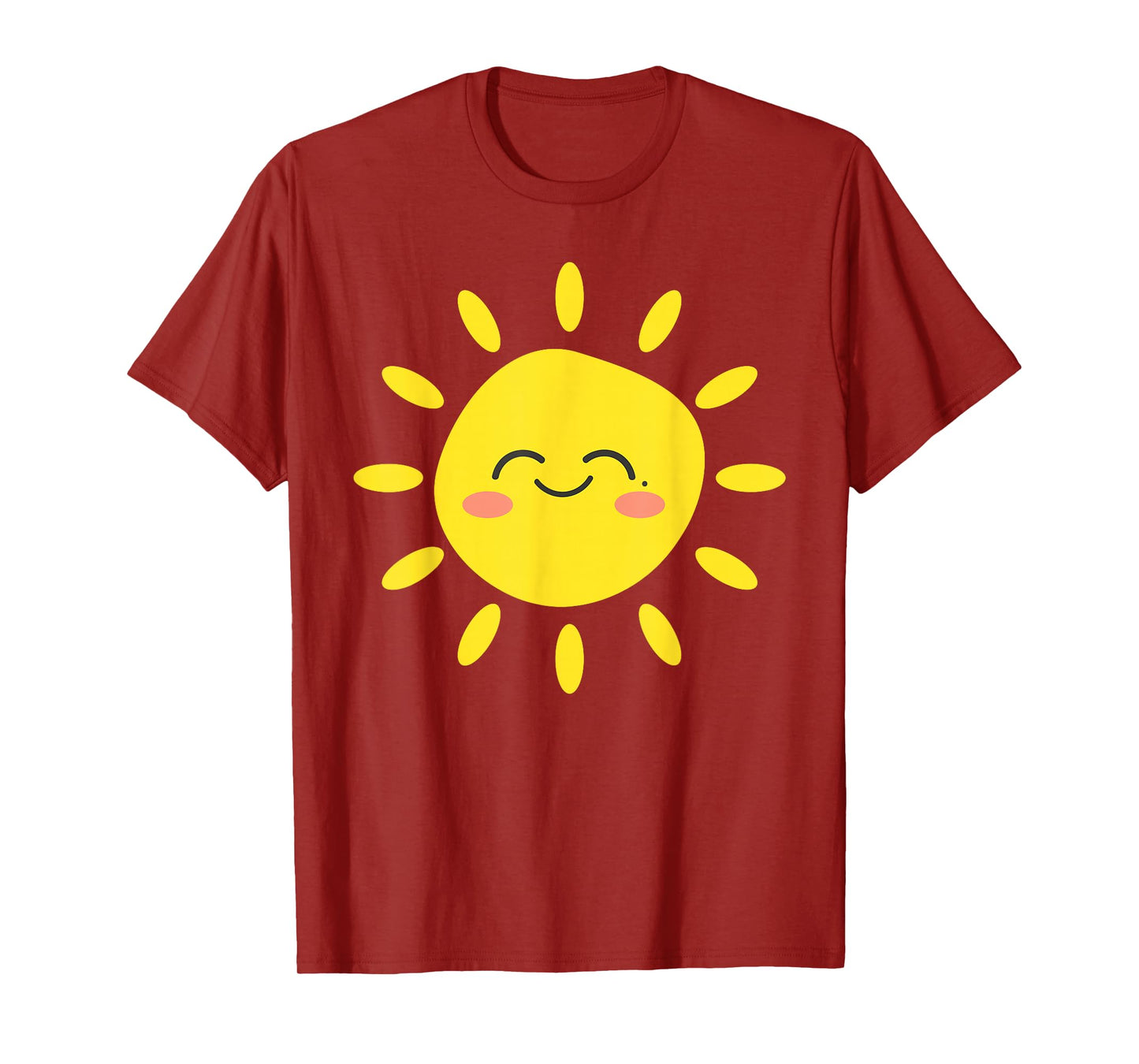 Sun Smiling Sunshine Cute Lovely Summer Love Vacation T-Shirt