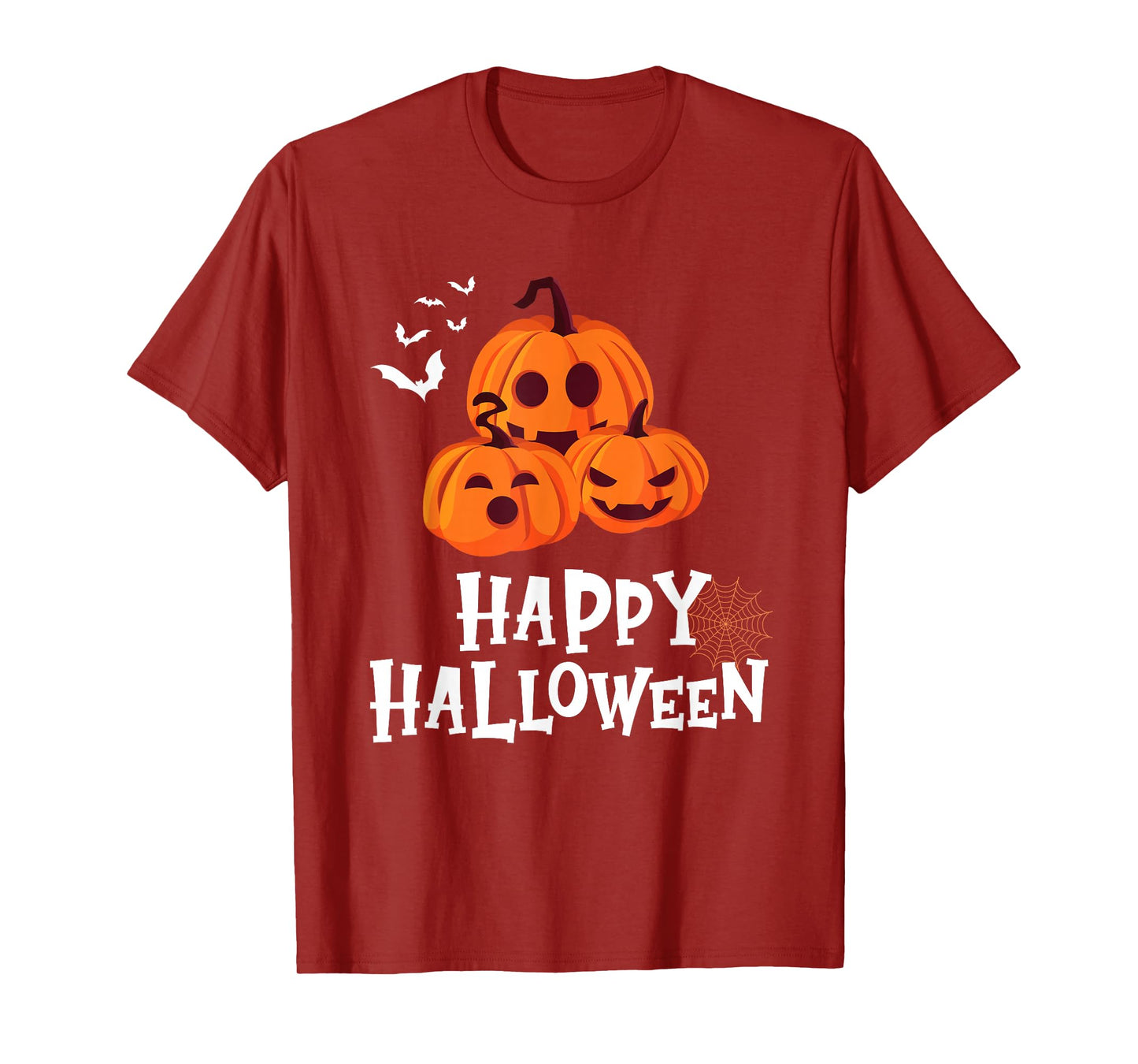 Friendly Pumpkin - Happy Halloween T-Shirt