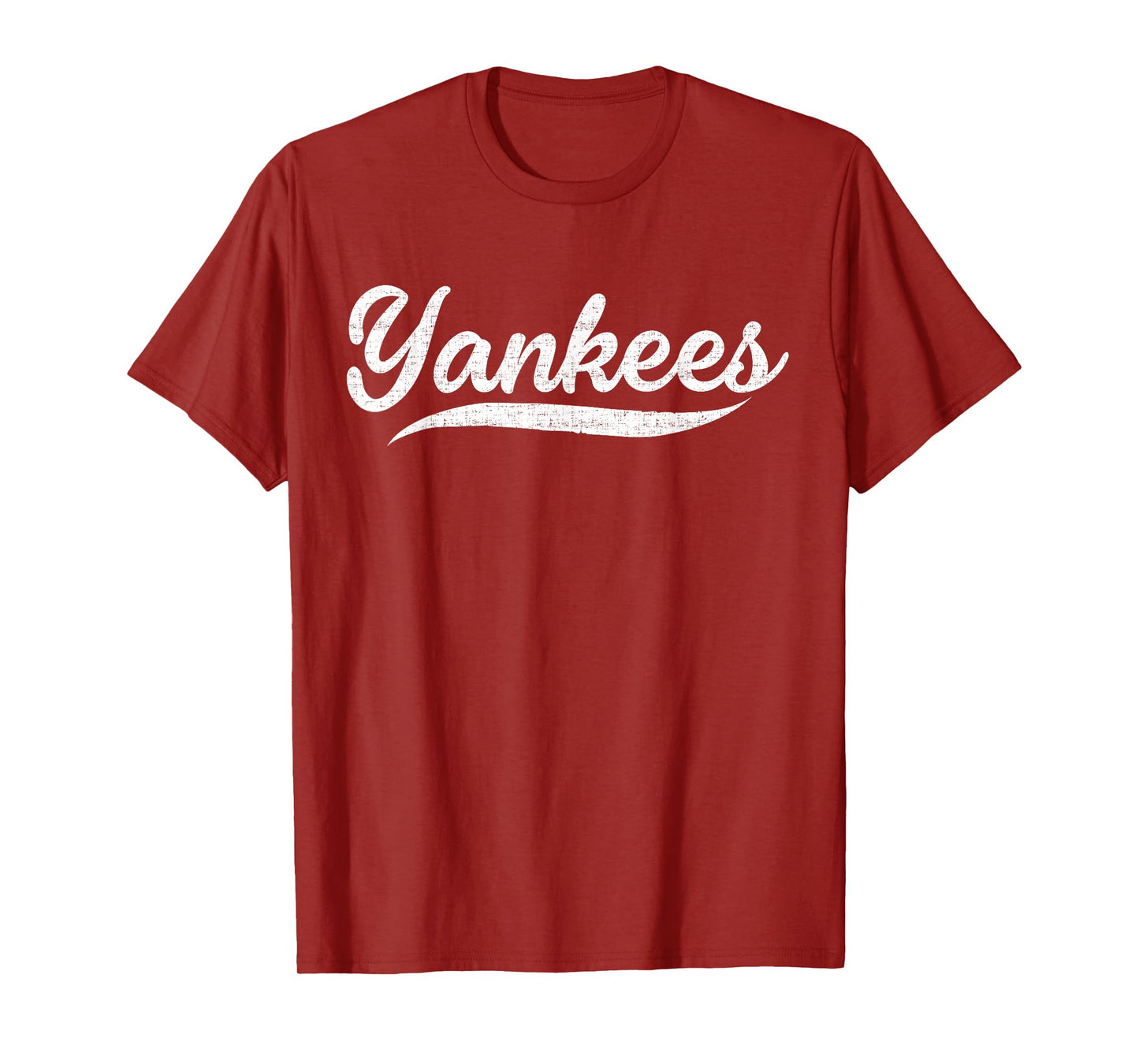 Vintage Yankees Retro Style 70s 80s First Name Personalized T-Shirt