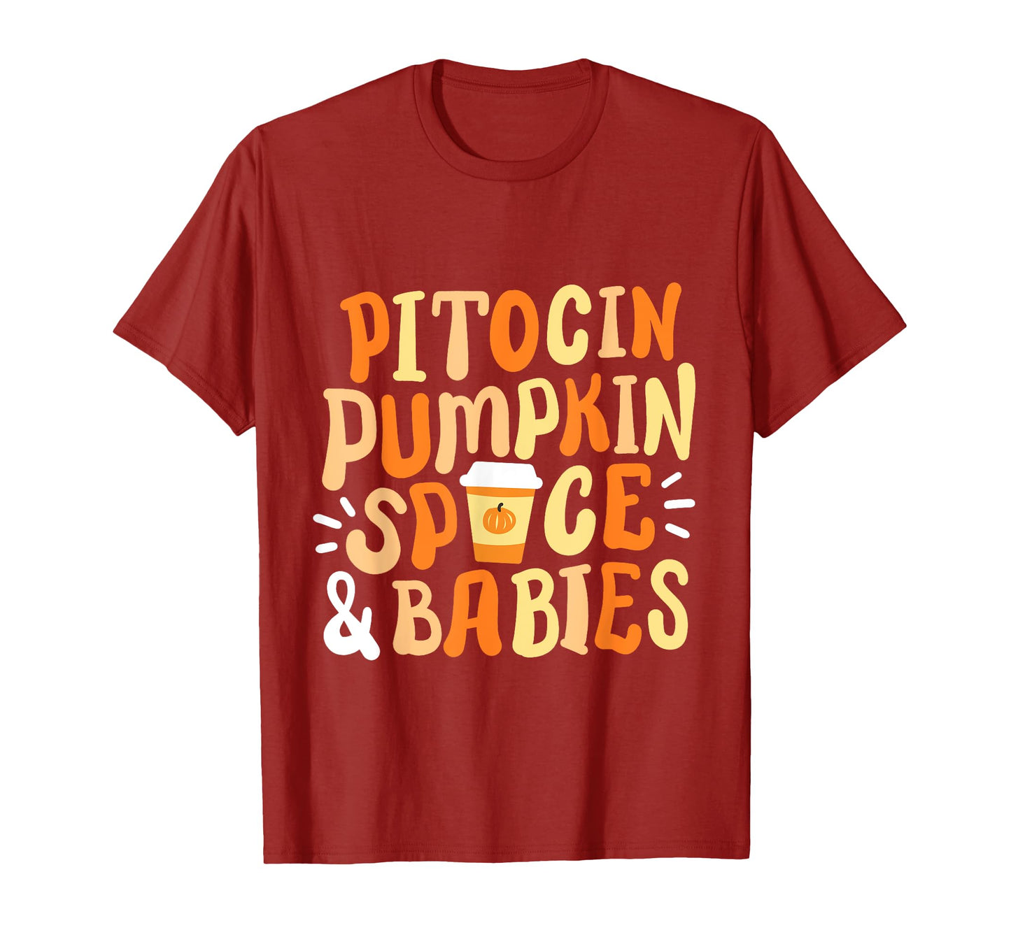 Halloween Labor And Delivery L&D Nurse Fall Pumpkins Midwife T-Shirt