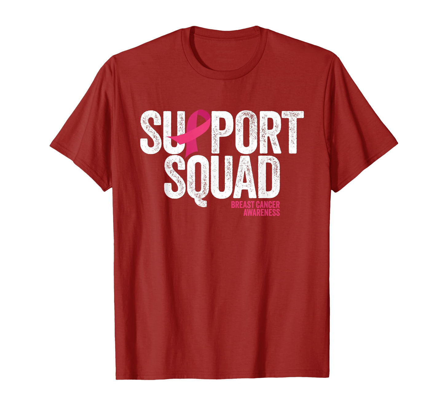 Breast Cancer Shirts Support Squad Breast Cancer Awareness T-Shirt