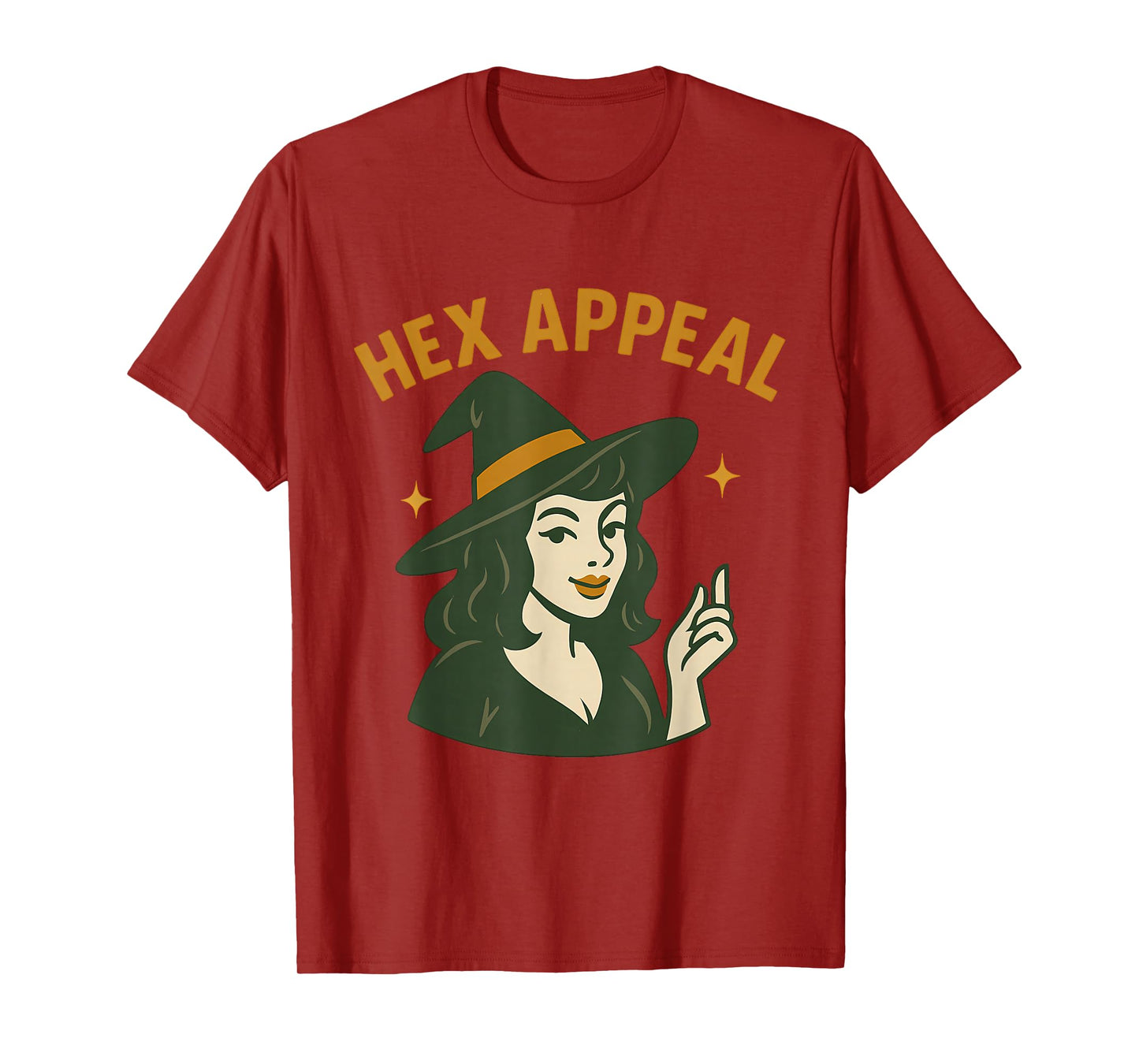 Hex Appeal Vintage Witchy Charm T-Shirt