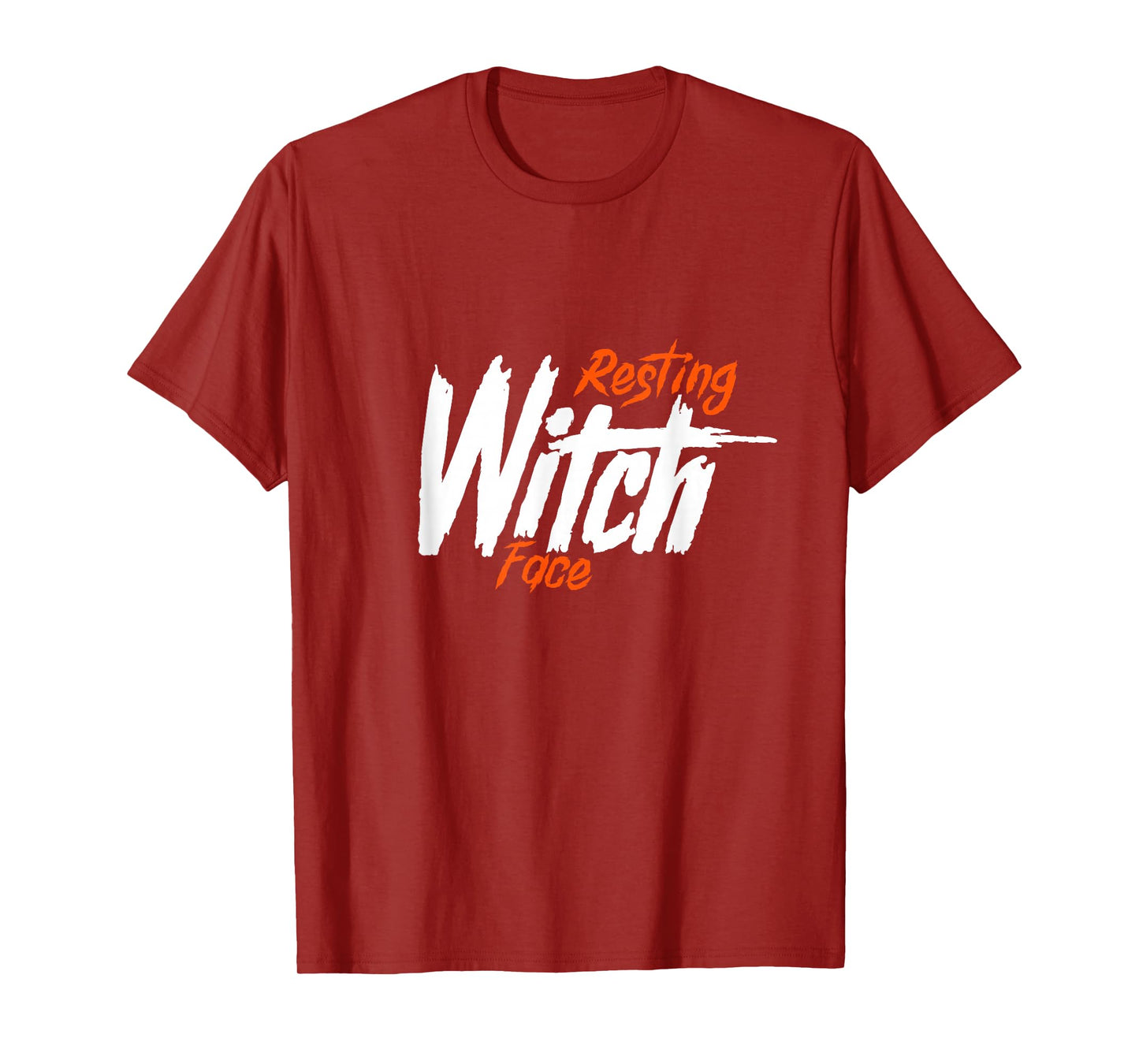 Resting Witch Face Funny Halloween Pun Design T-Shirt