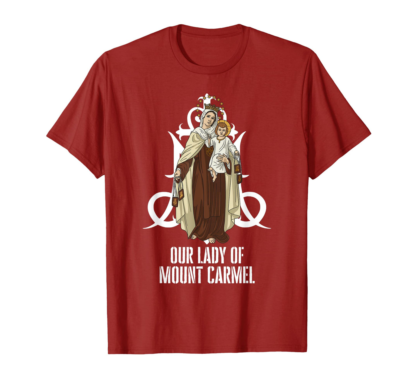 Our Lady of Mount Carmel Marian Catholic T-Shirt