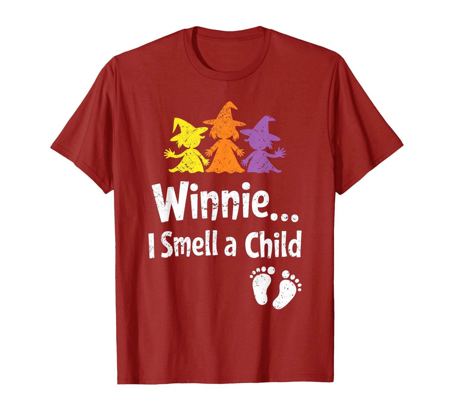 Winnie i Smell a Child Halloween Pregnancy T-Shirt