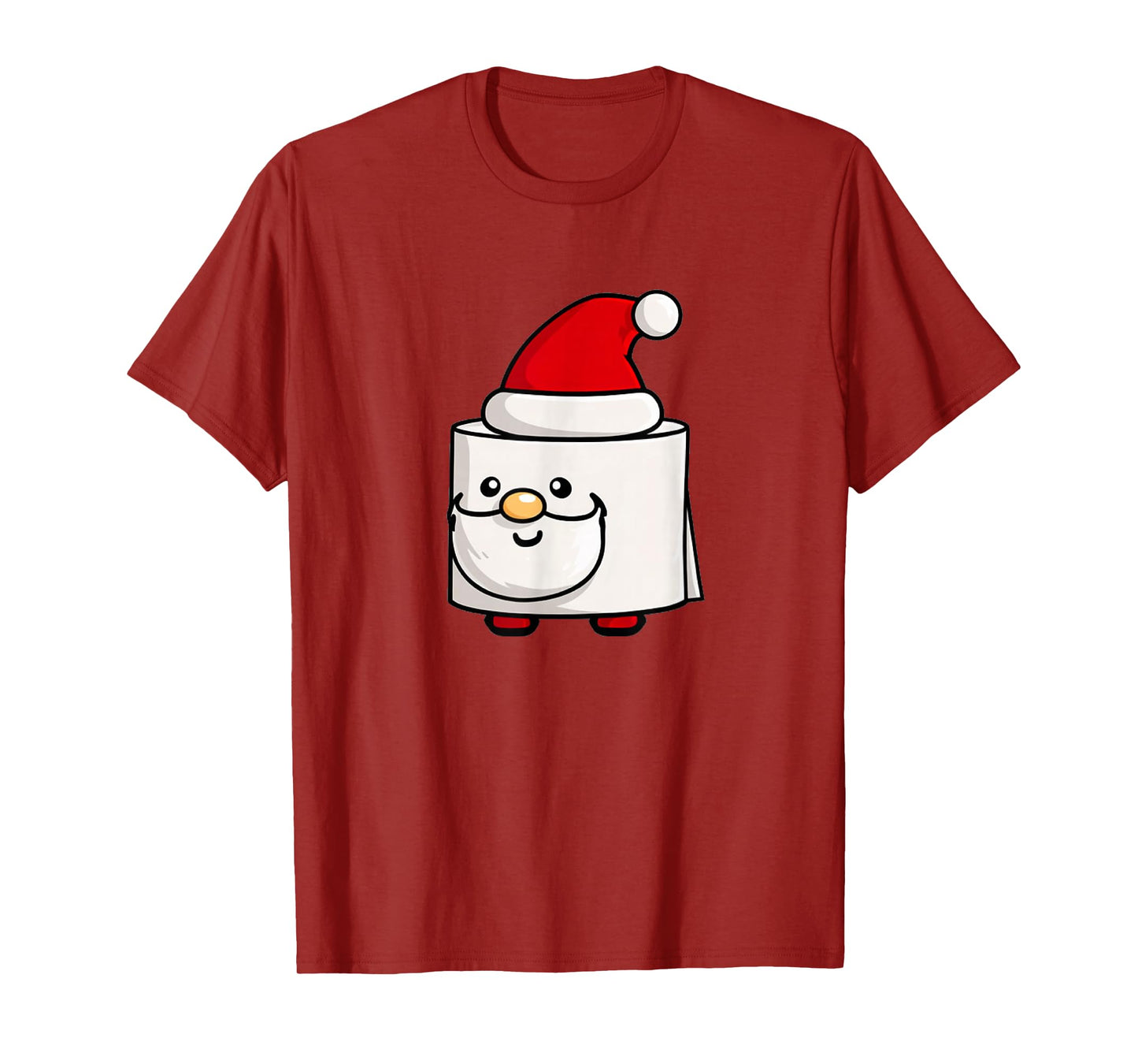 Xmas Toilet Paper Costume in Santa Claus Style T-Shirt