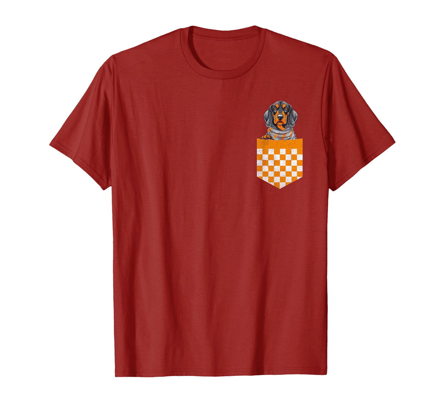 Graphic Coonhound in The Pocket Men Women Kids T-Shirt