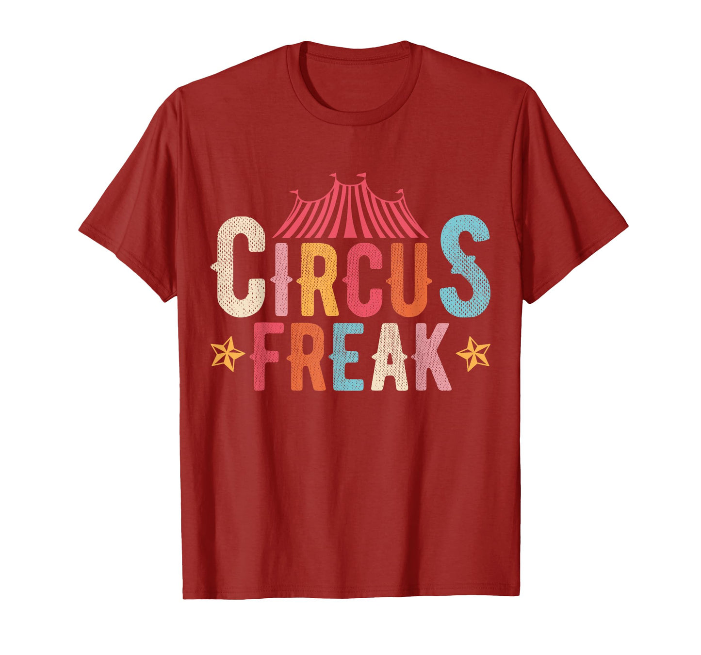 Circus Freak Circus Enthusiast Performers Vintage Retro T-Shirt