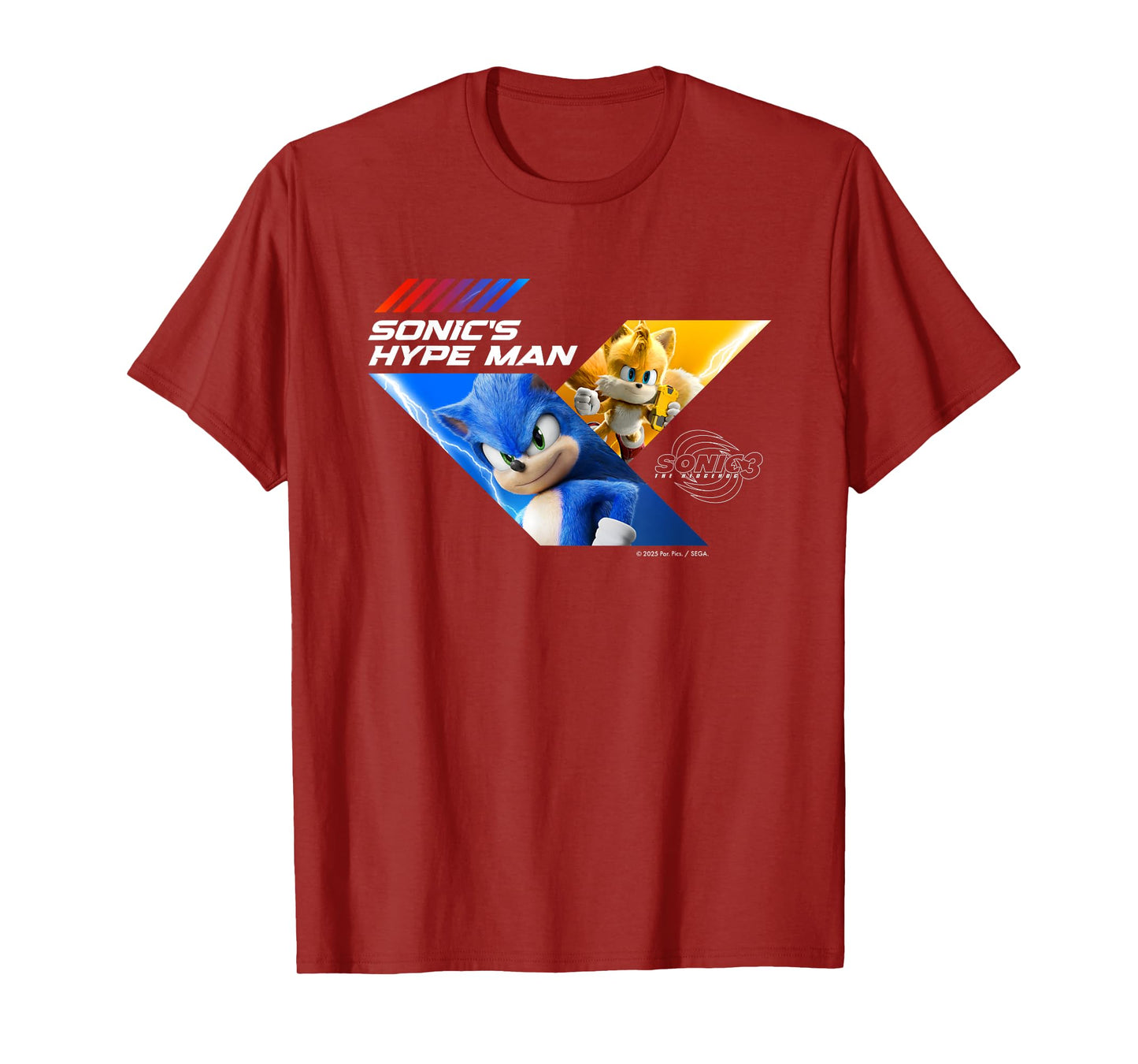 Sonic the Hedgehog 3 - Sonic & Tails "Sonic's Hype Man" T-Shirt