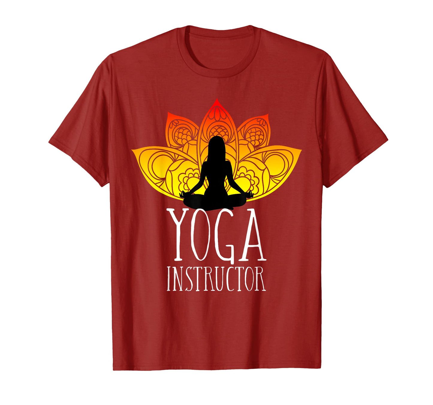 Yoga Instructor Trainer Teacher Namaste Zen Mindfulness Yoga Men Women T-Shirt