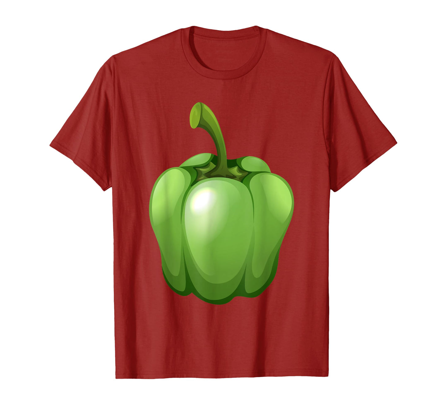 Green Bell Pepper Love Vegetable Veggie Salad Costume T-Shirt