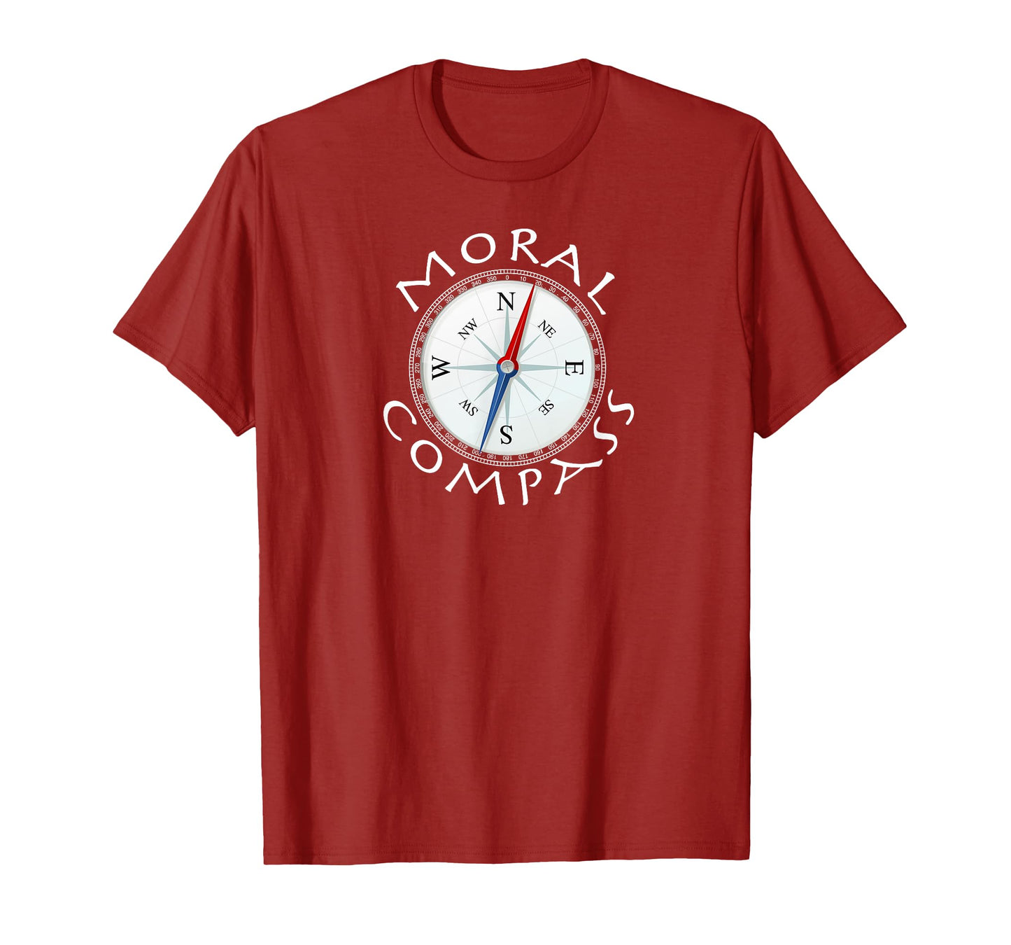 Moral Compass Tshirt Core Principles Standards Tee Shirt T-Shirt