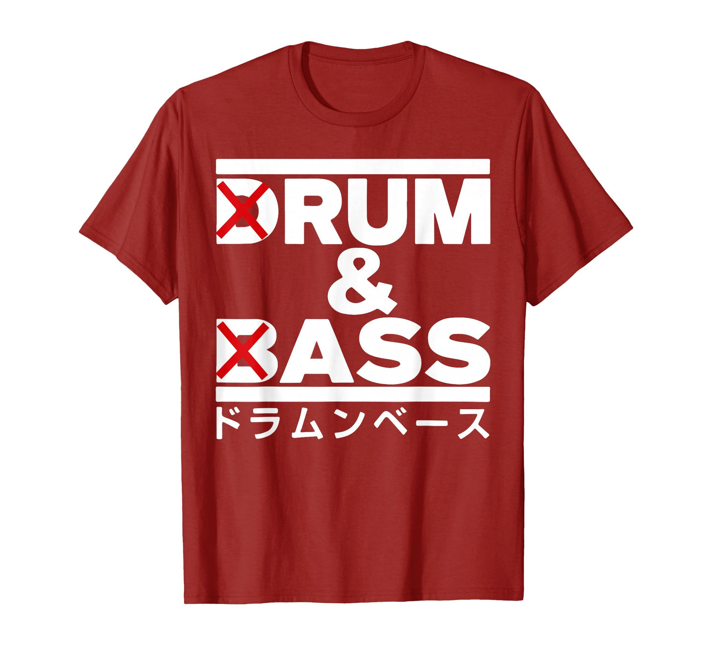 Rum And Ass Funny Drum And Bass T-Shirt