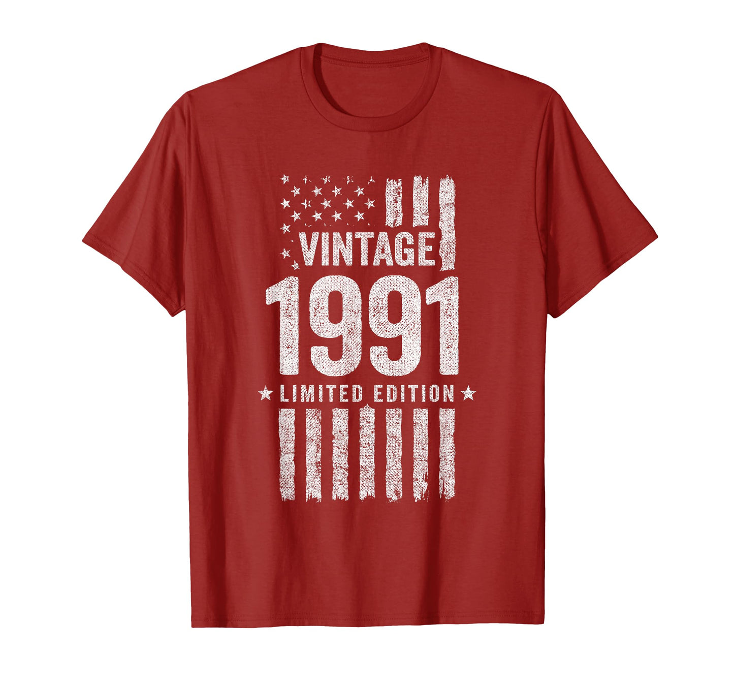 1991 Birthday - Born in 1991 - Limited Edition Vintage 1991 T-Shirt
