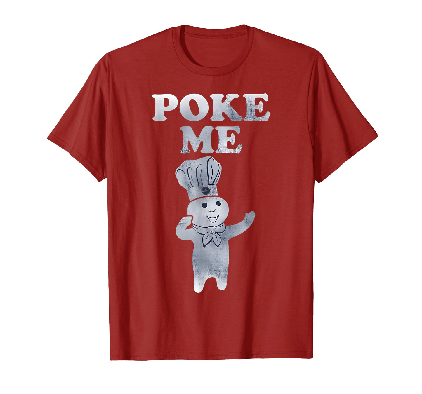 Pillsbury Doughboy Poke Me Costume T-Shirt