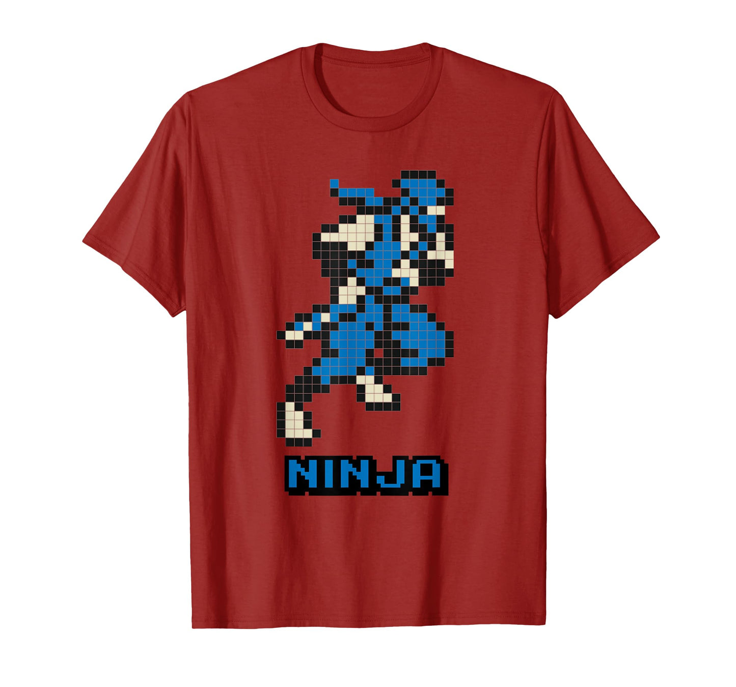 Ninja 8 bits game T-Shirt