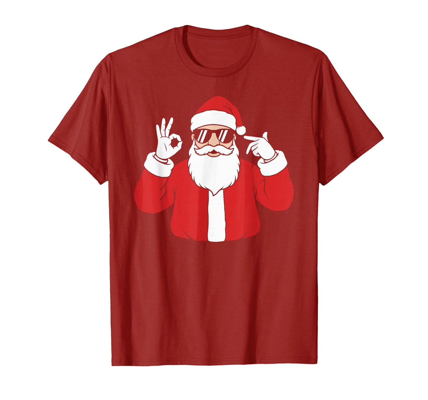 Santa Number 67 Gen Alpha Slang Meme Funny Christmas T-Shirt