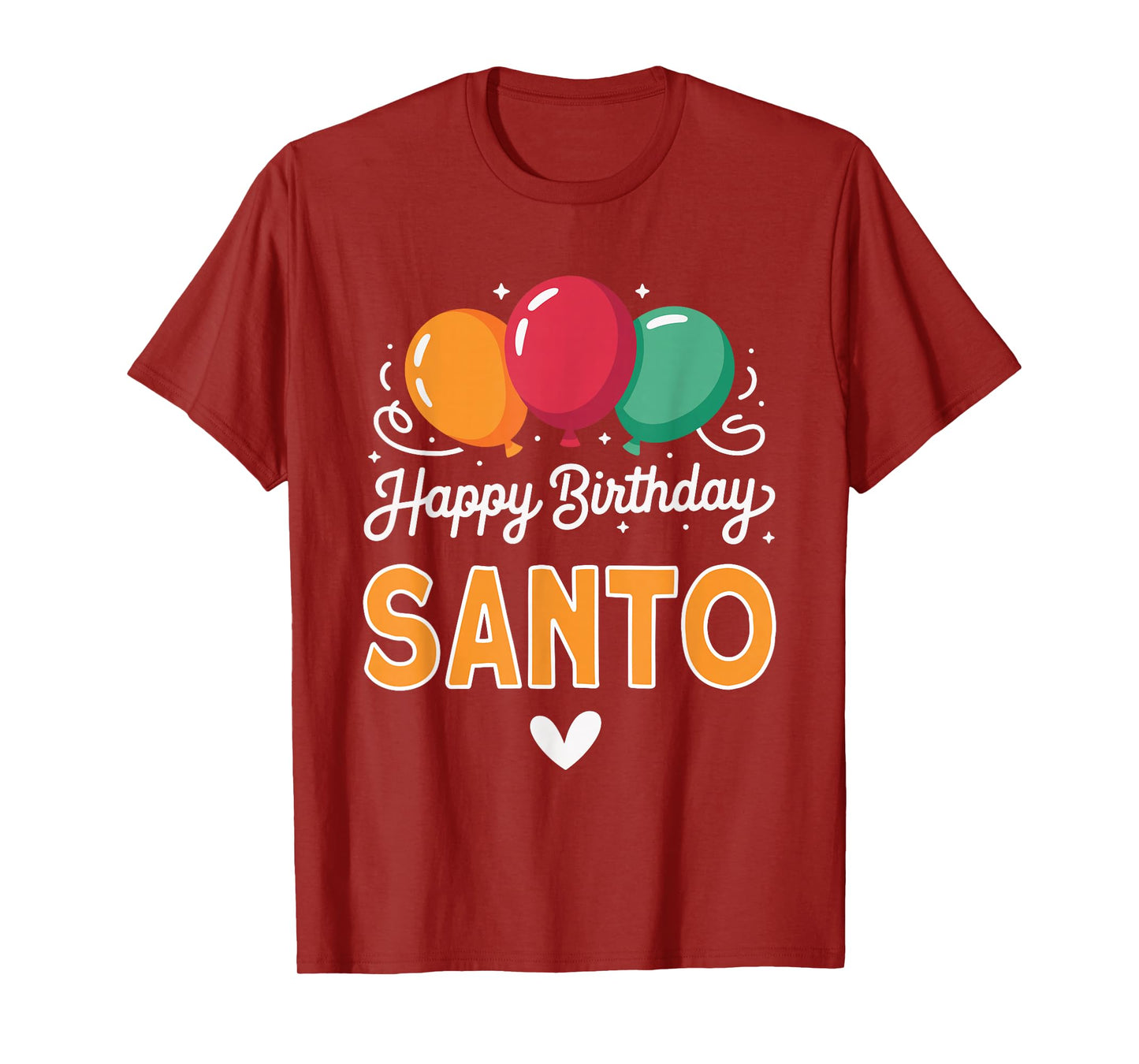 Happy Birthday Saying Santo T-Shirt