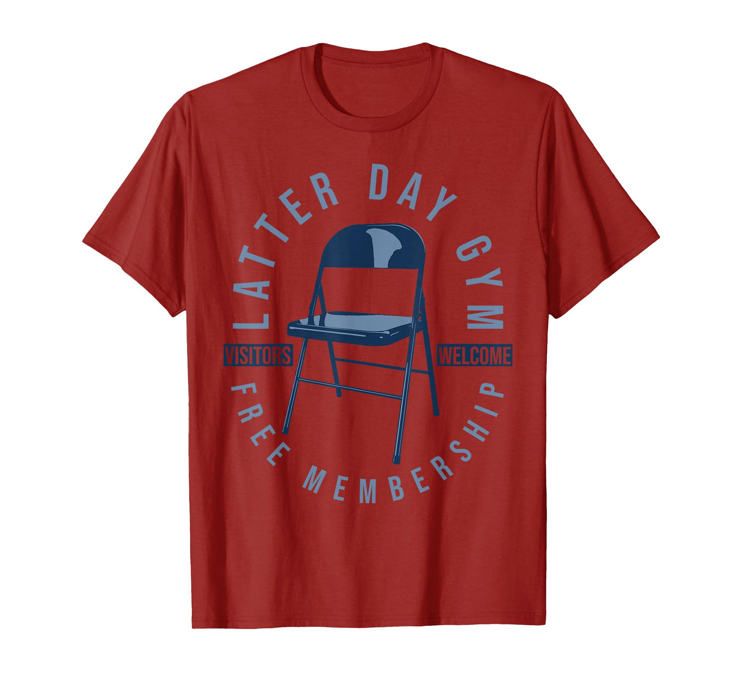 Latter-Day Gym Missionary LDS Church Funny Mormon T-Shirt