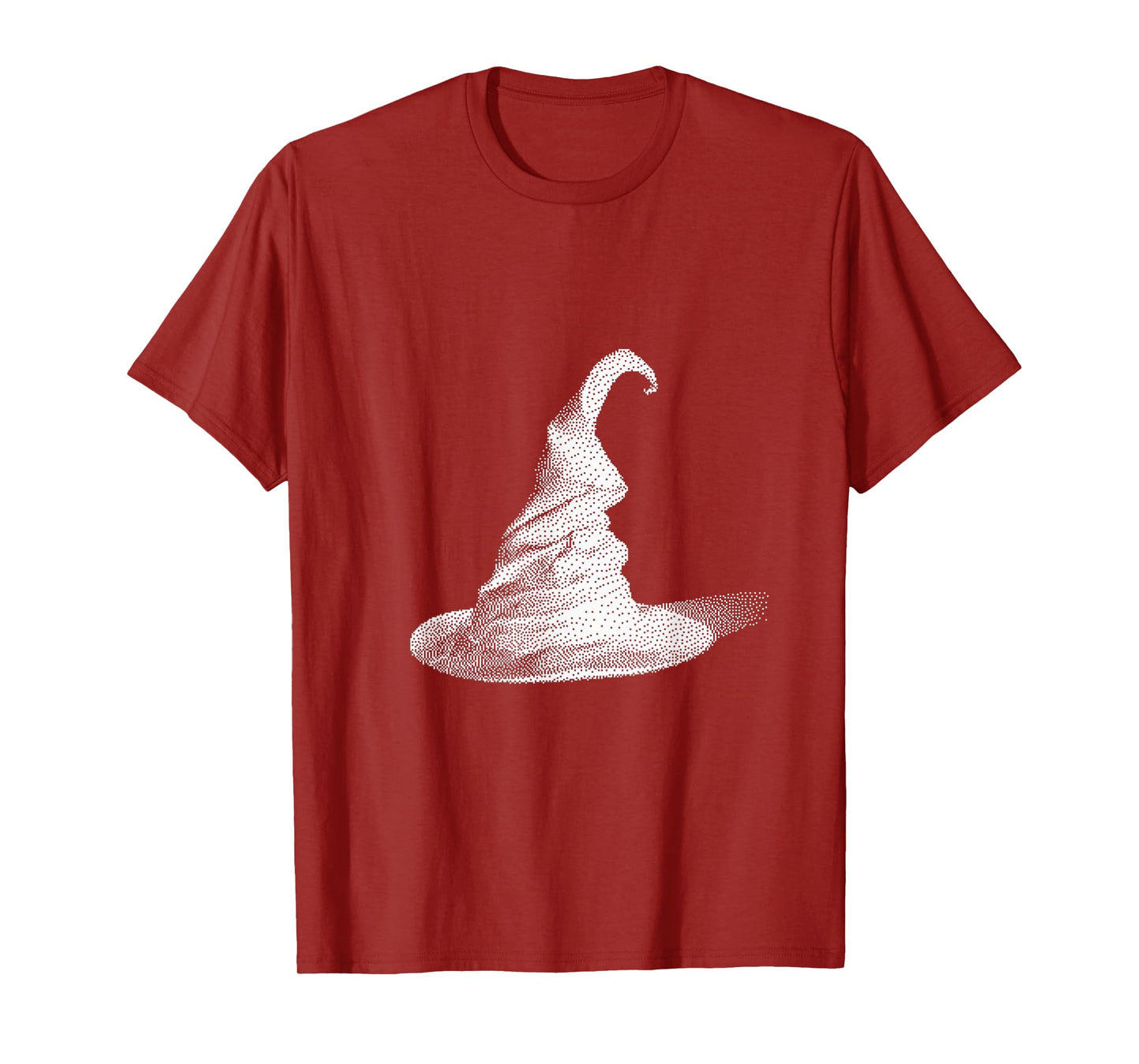 Spooky Witch Hat Occult Halloween Art T-Shirt