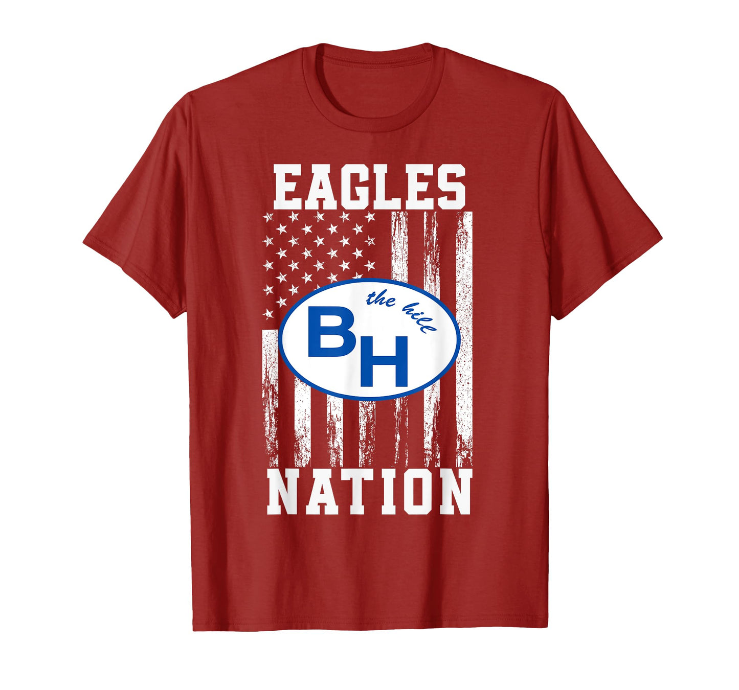 Barbers Hill Eagles Logo Nation HS T-Shirt